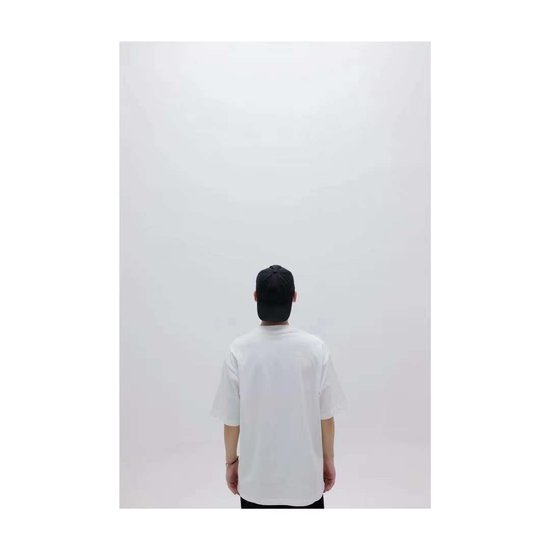 BB Balenciaga logo print T-Shirt White 5.16