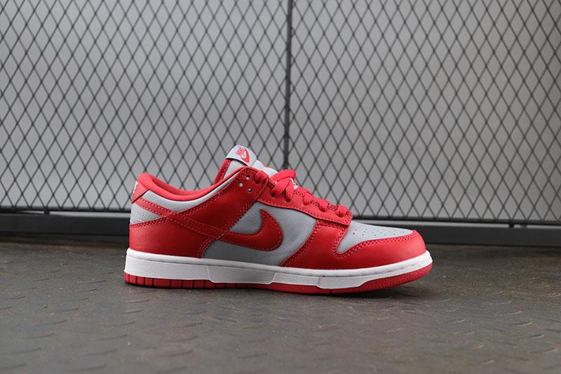 Nike Dunk Low Retro Medium Grey Varsity Red UNLV (2021)