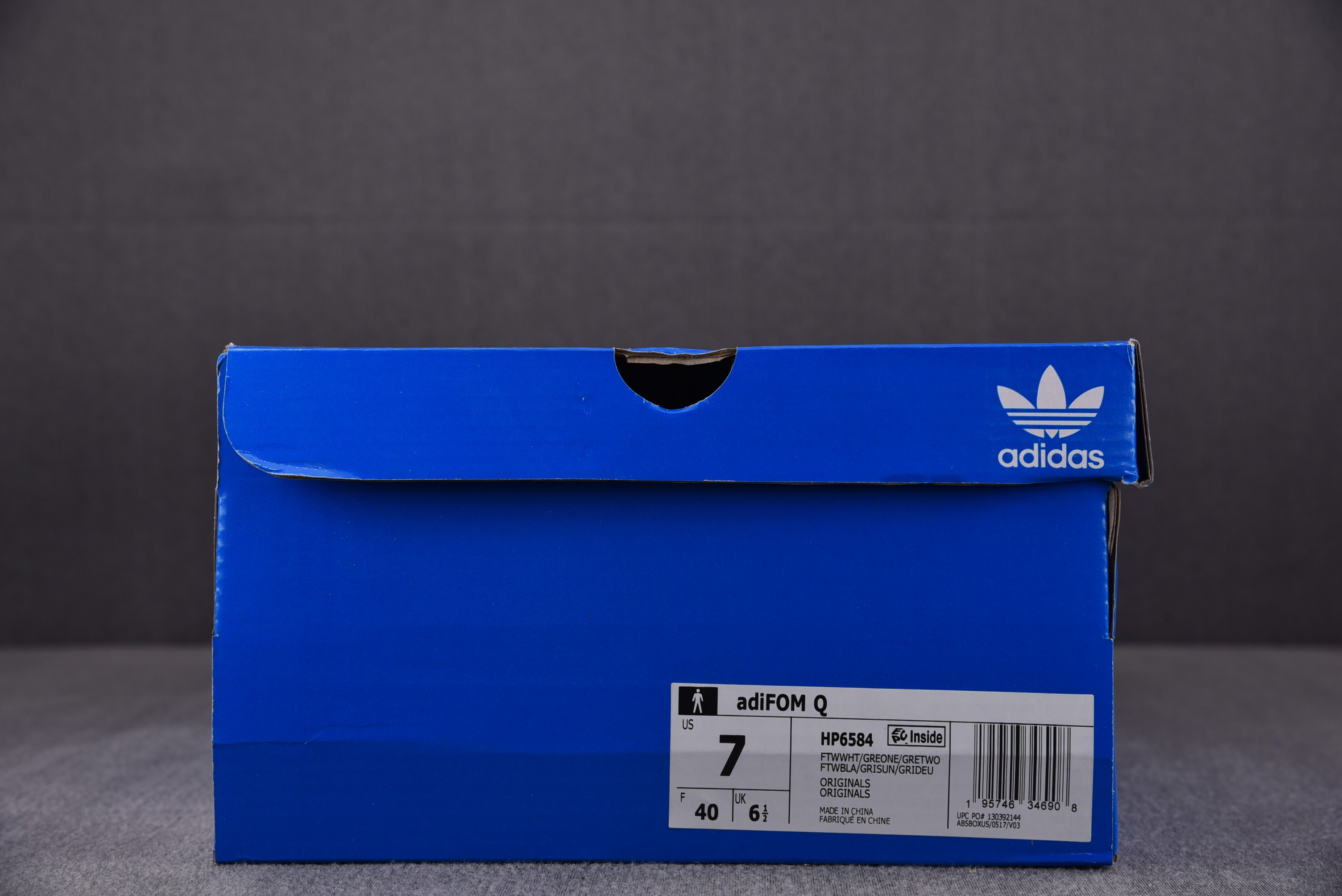 adidas adiFOM Q White Grey