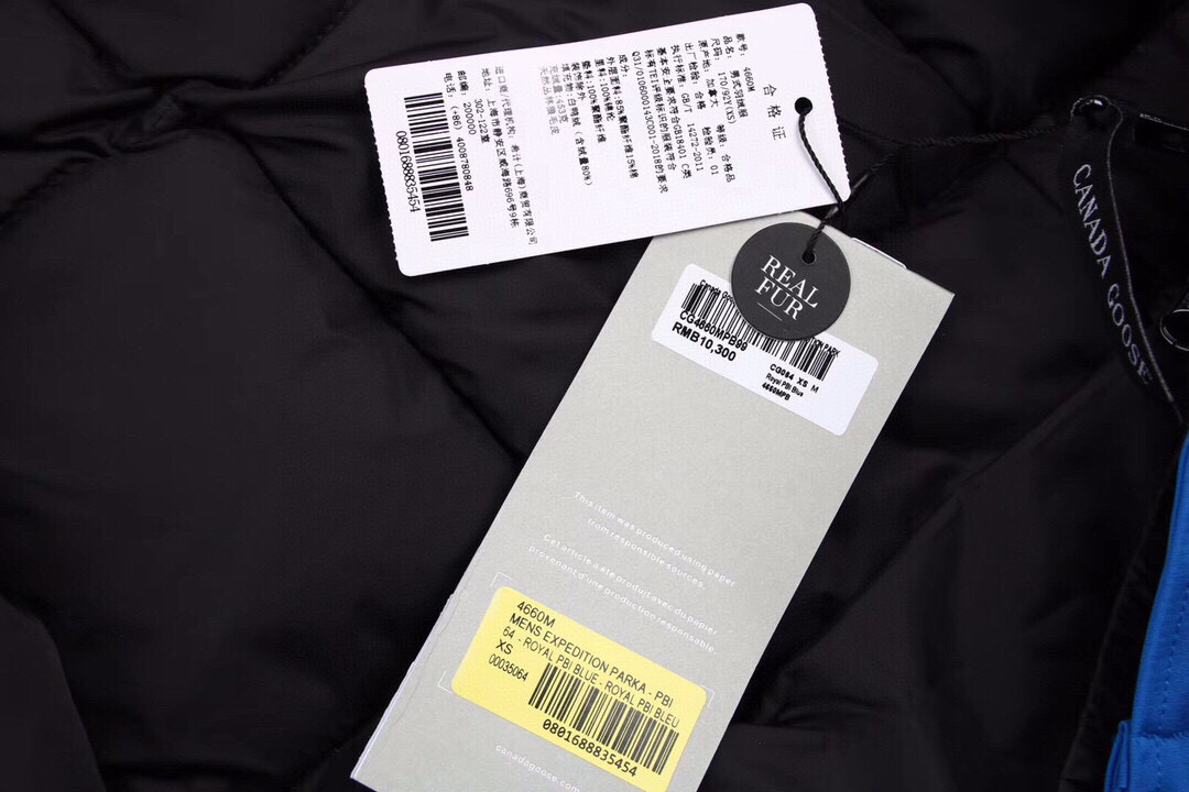 08 CANADA GOOSE Expedition Parka Ocean Blue