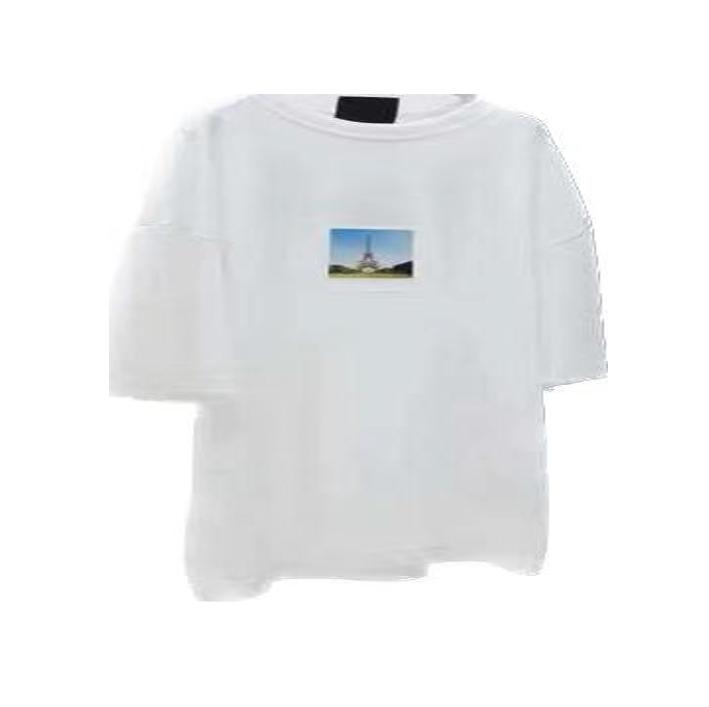 Balenciaga SS23 Architectural Print Short Sleeve T-Shirt White 5.23