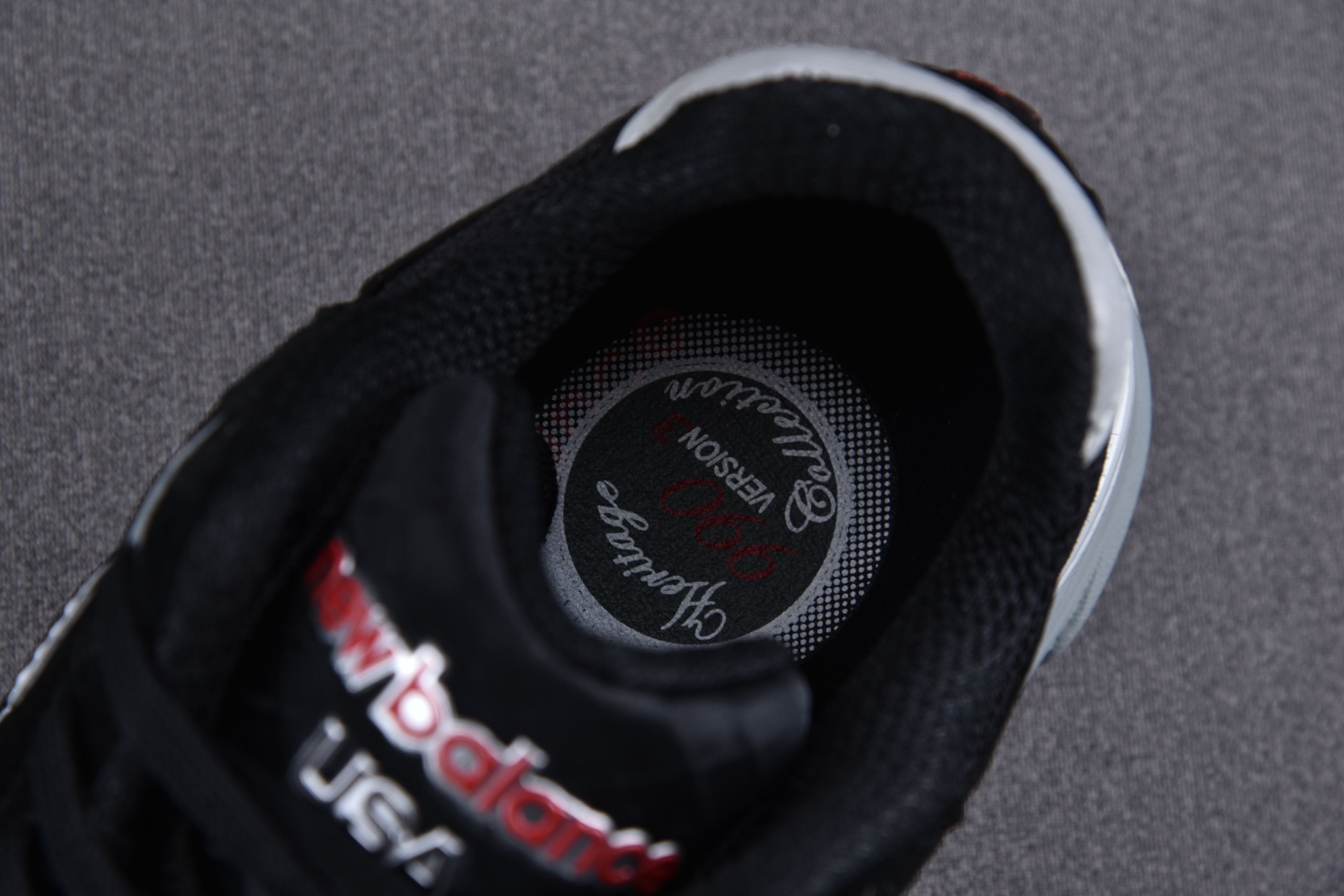 New Balance 990v3 Black White