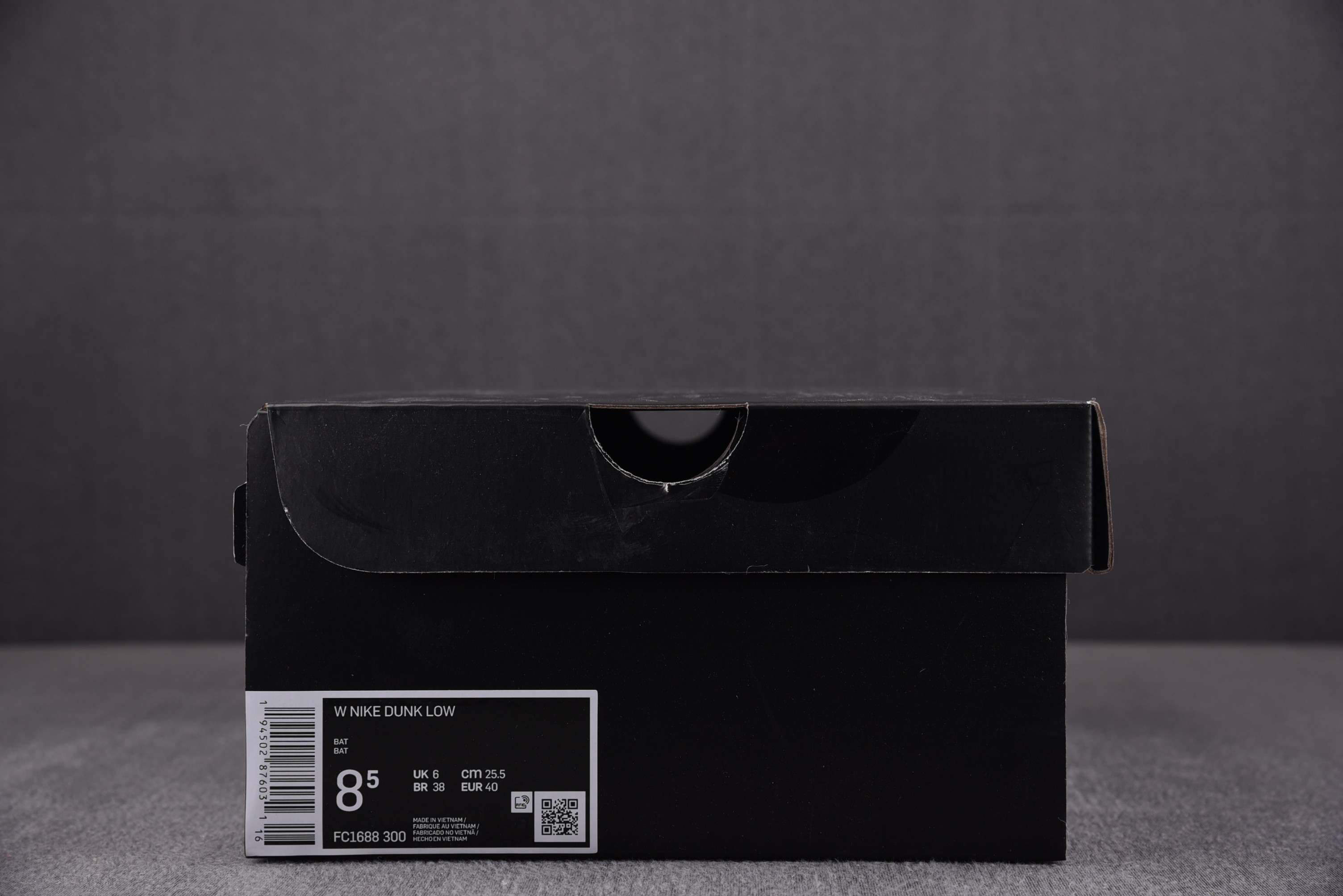 Nike Dunk Low Custom Sneakers black and white