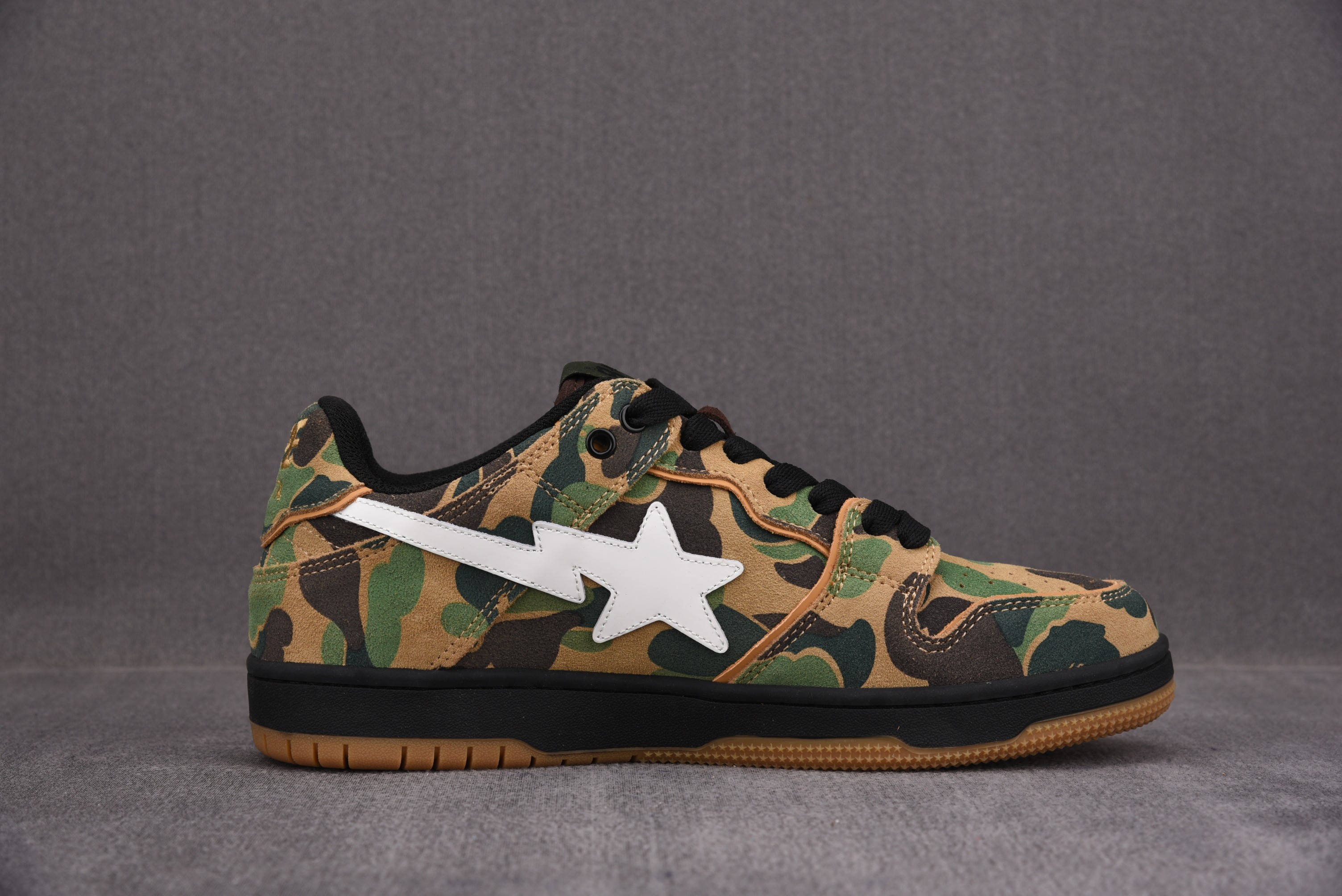 A Bathing Ape Bape SK8 Sta ABC Camo Green