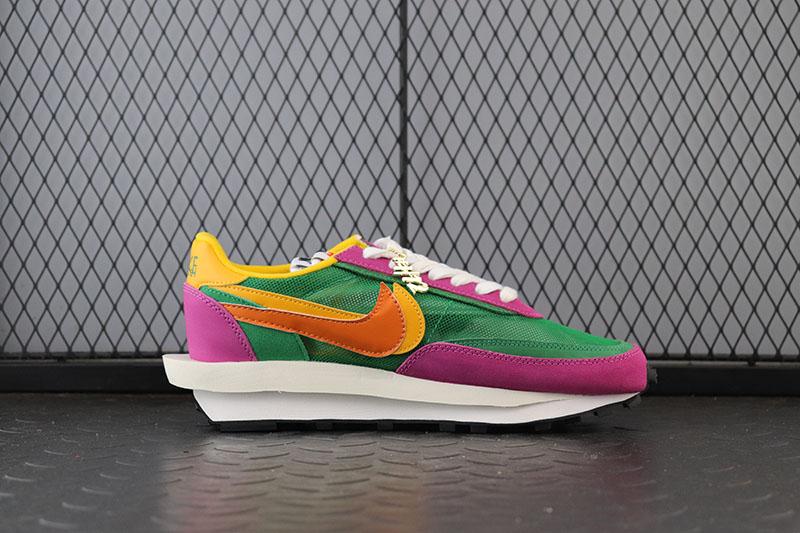Nike LD Waffle Sacai Green Purple
