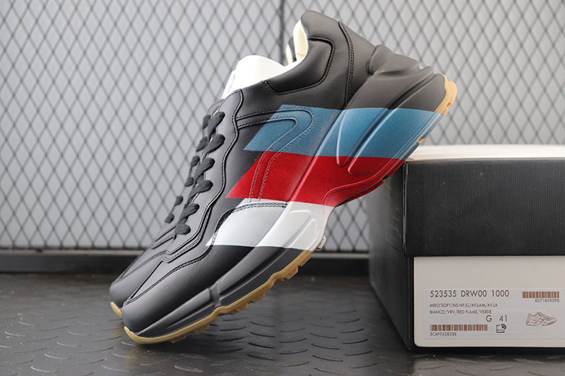 Gucci Rhyton 'Web Print - Black'