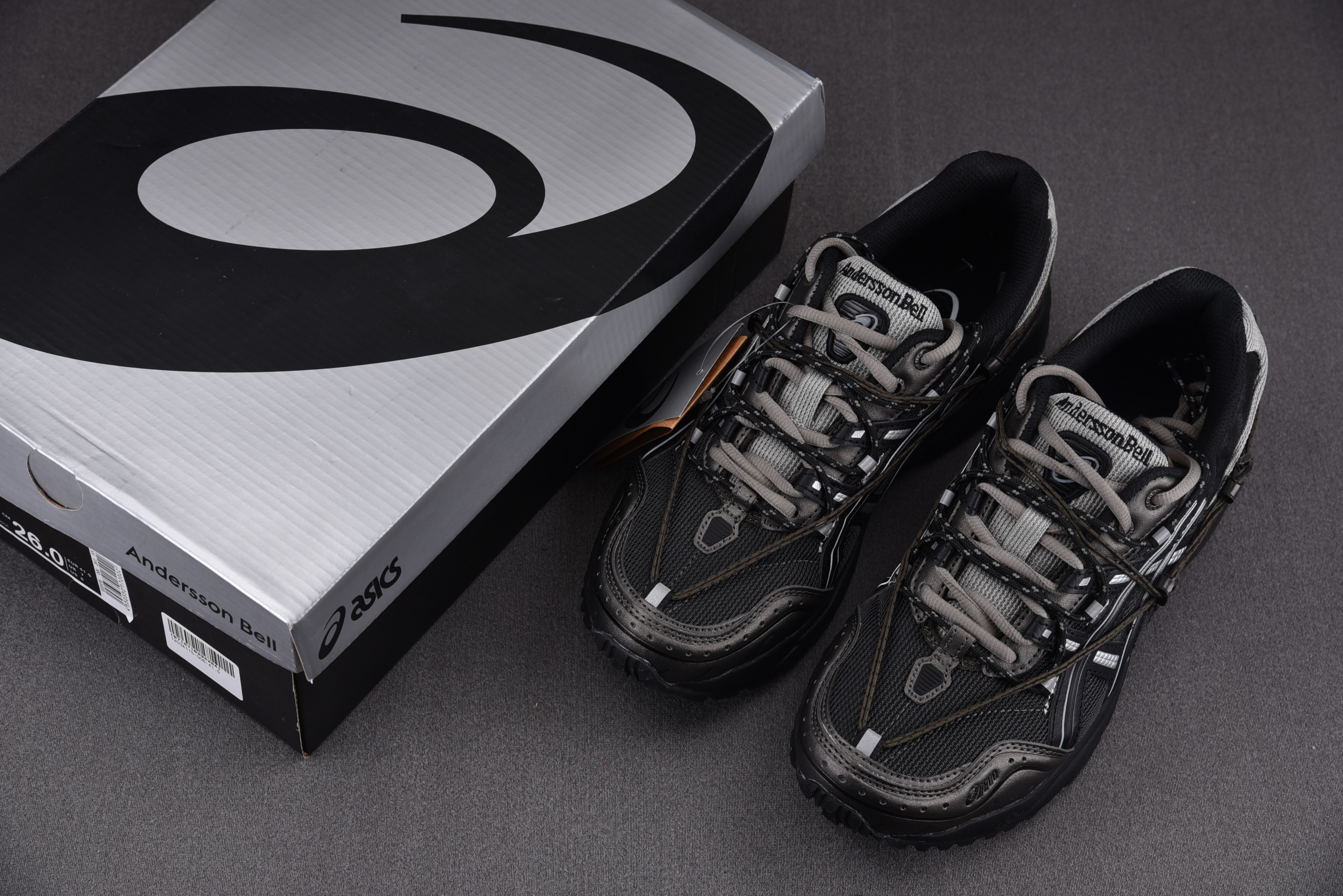 ASICS Gel-1090 Andersson Bell Black Silver