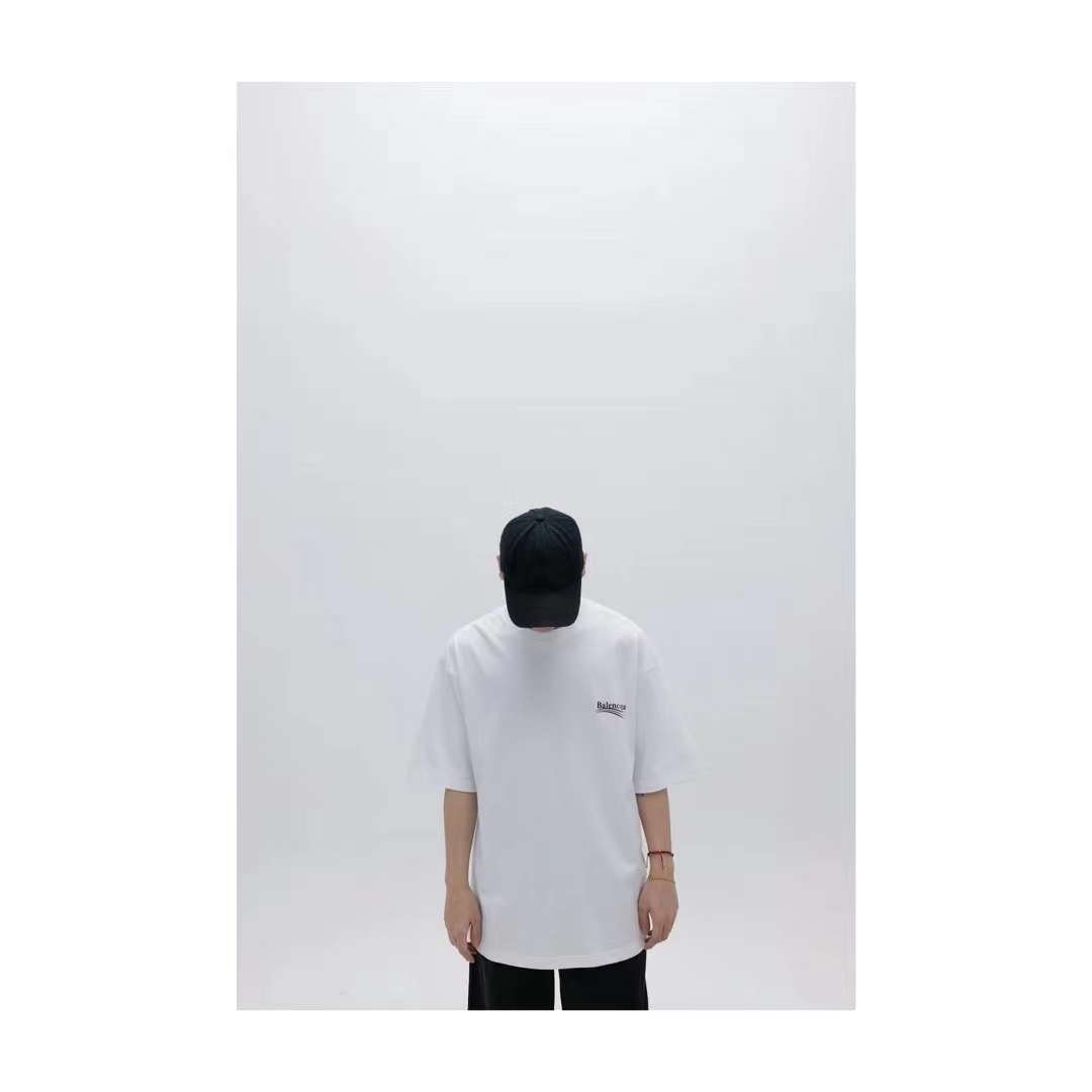 Balenciaga Political Campaign Short Sleeve White 5.16