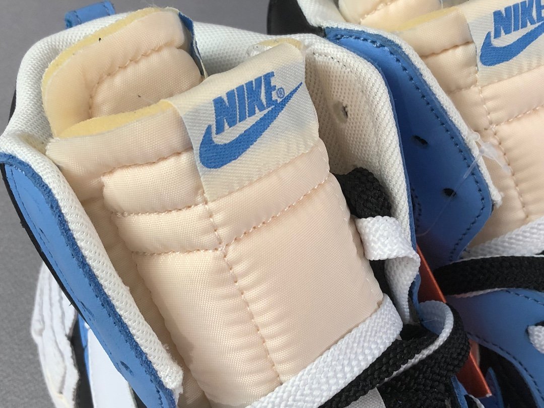 Nike Blazer High sacai White Black Legend Blue