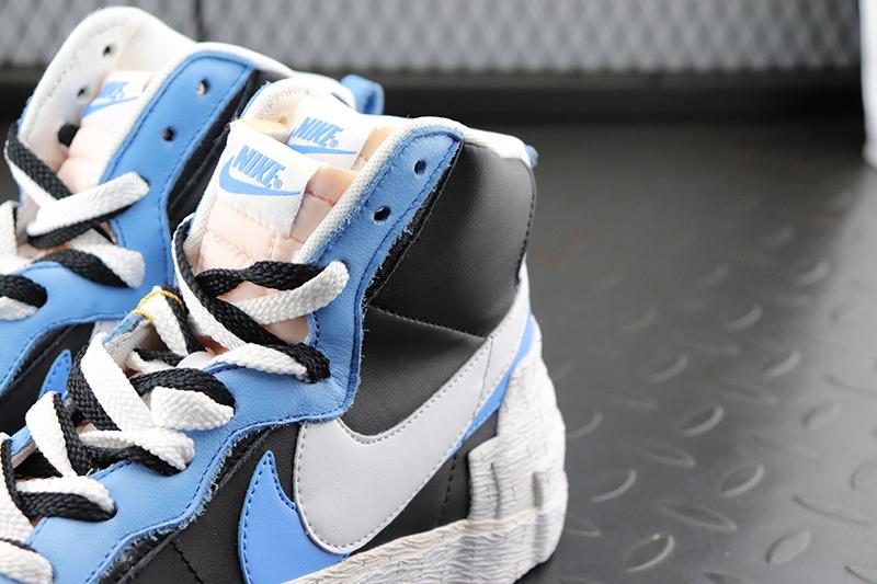 Nike Blazer High sacai White Black Legend Blue