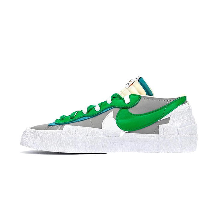 Nike Blazer Low sacai Medium Grey Classic Green