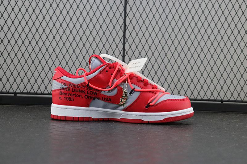 NIke SB Dunk Off White University Red