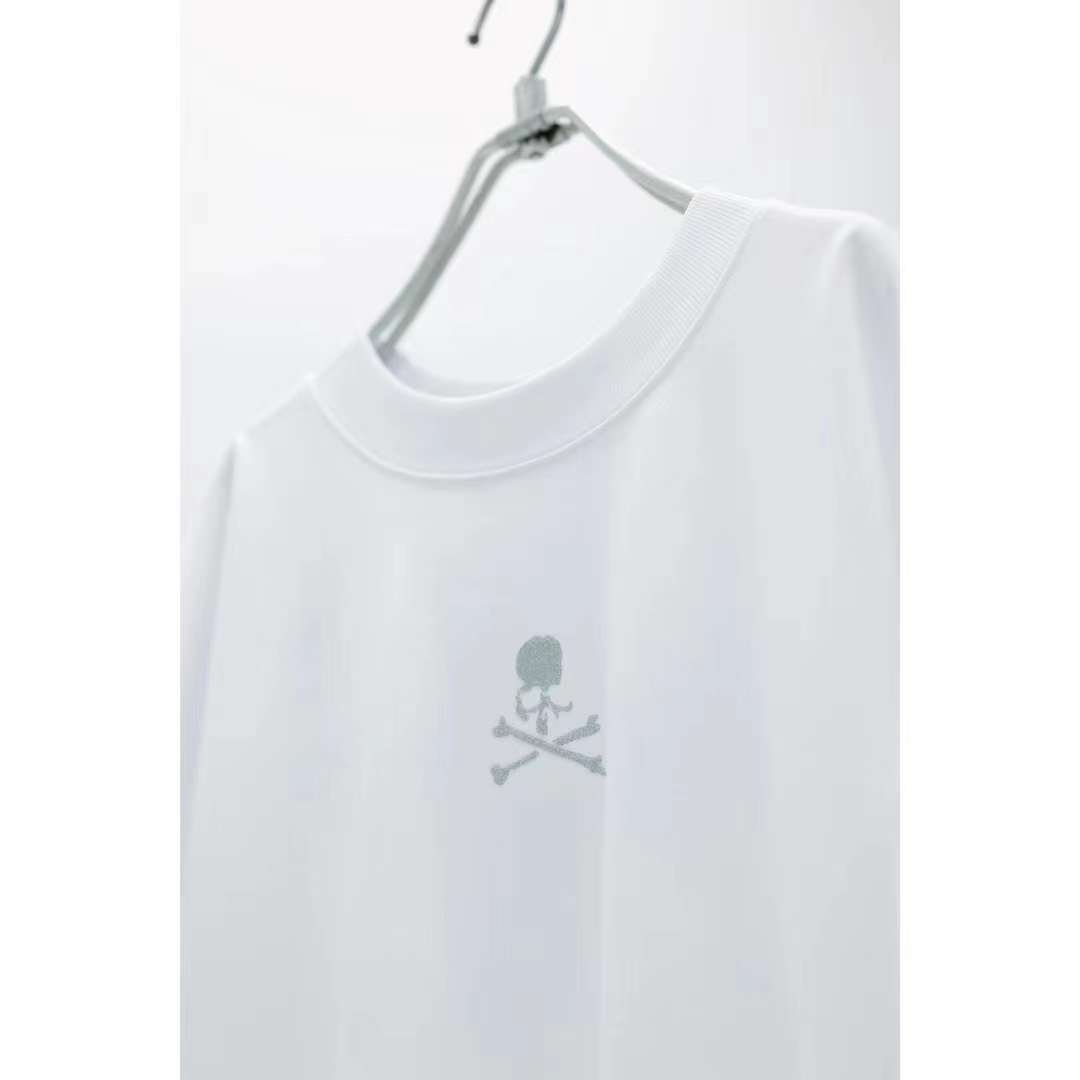MasterMind Japan Foil stamping logo T-shirt White 5.16