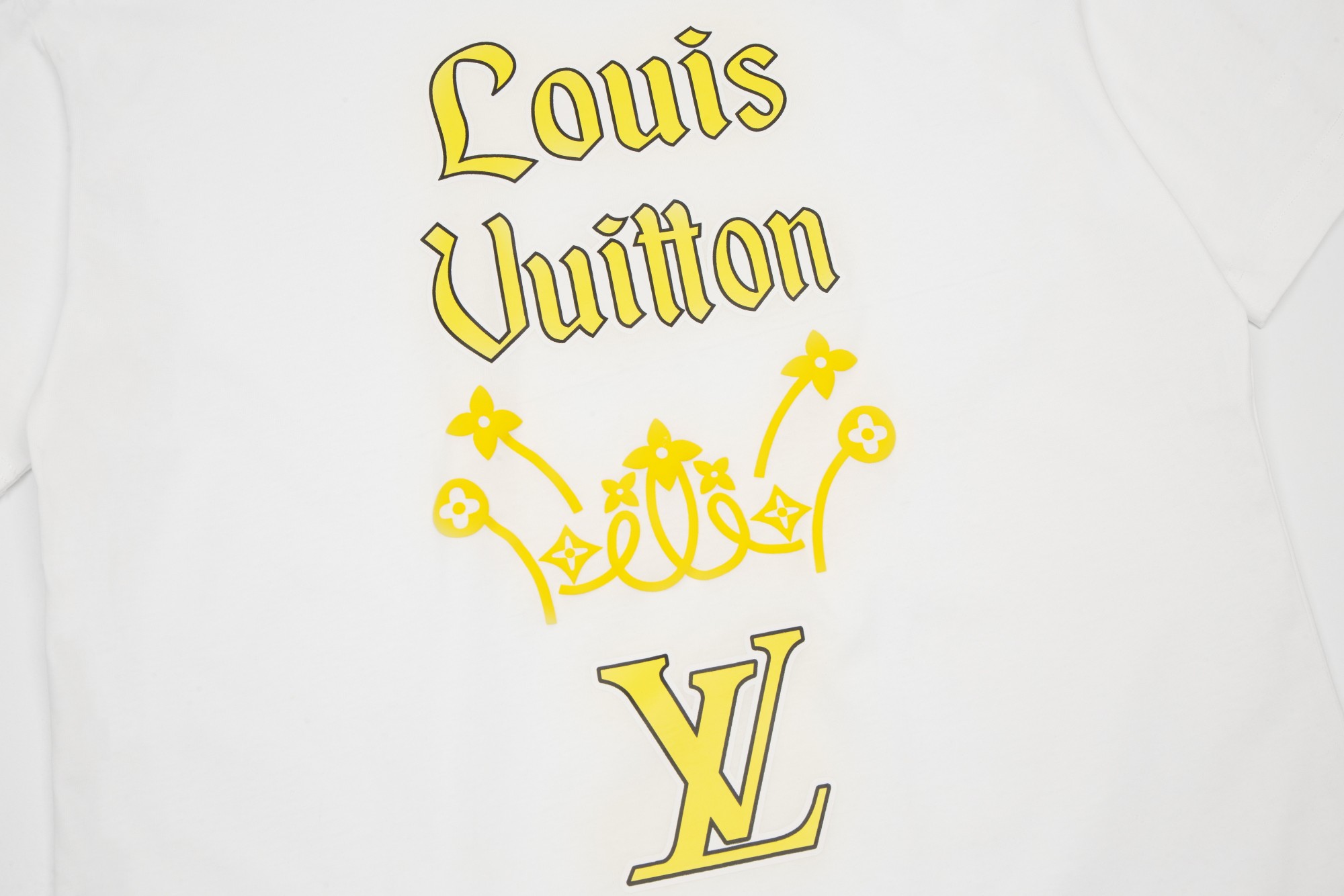 Louis Vuitton 23ss magician series magic wand foam short sleeve white 6.14