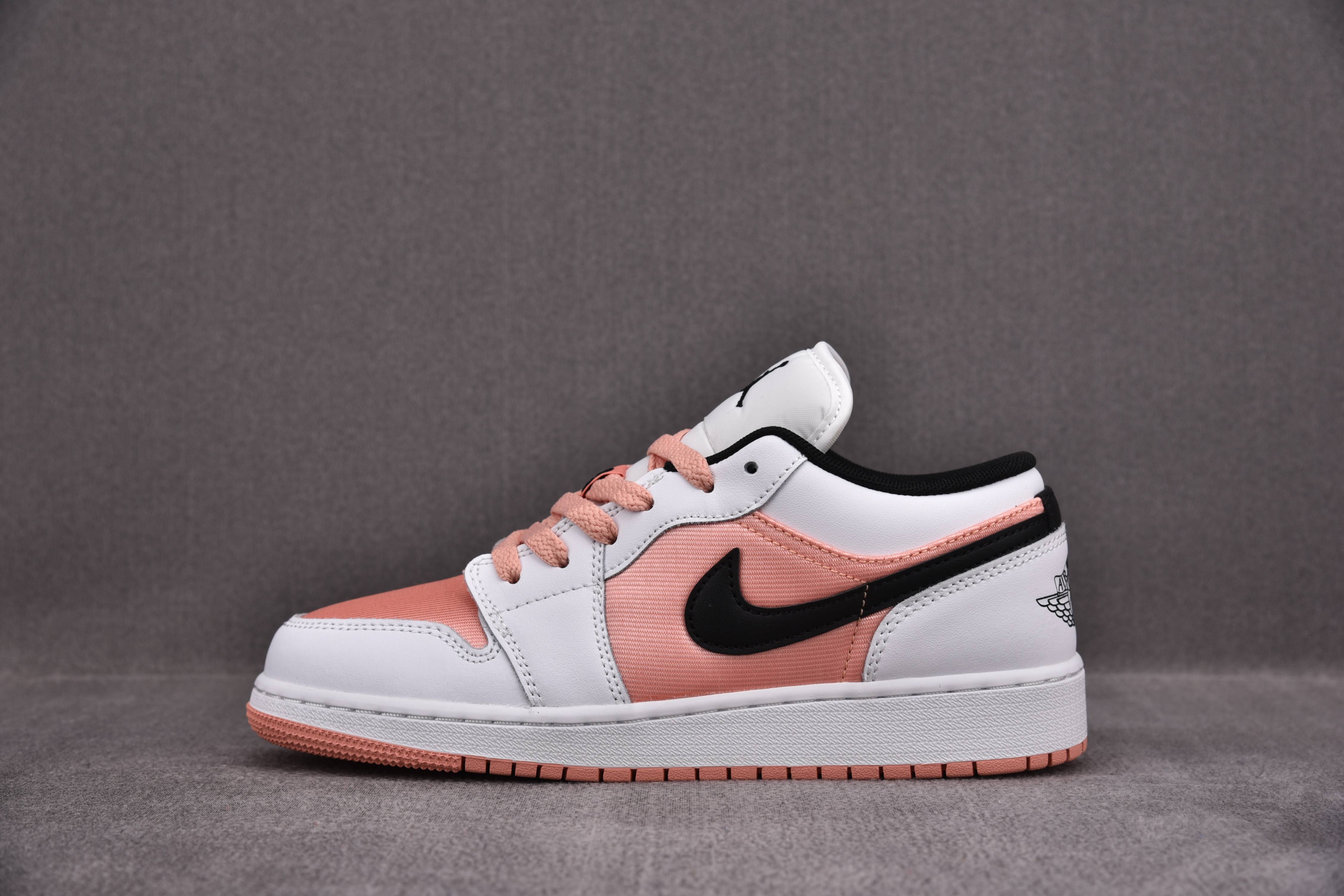 Jordan 1 Low White Light Madder Root (GS)