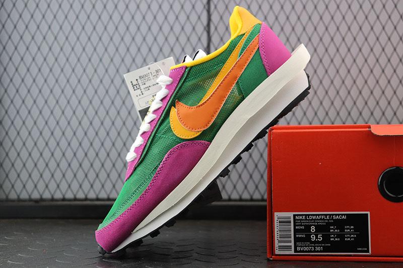 Nike LD Waffle Sacai Green Purple