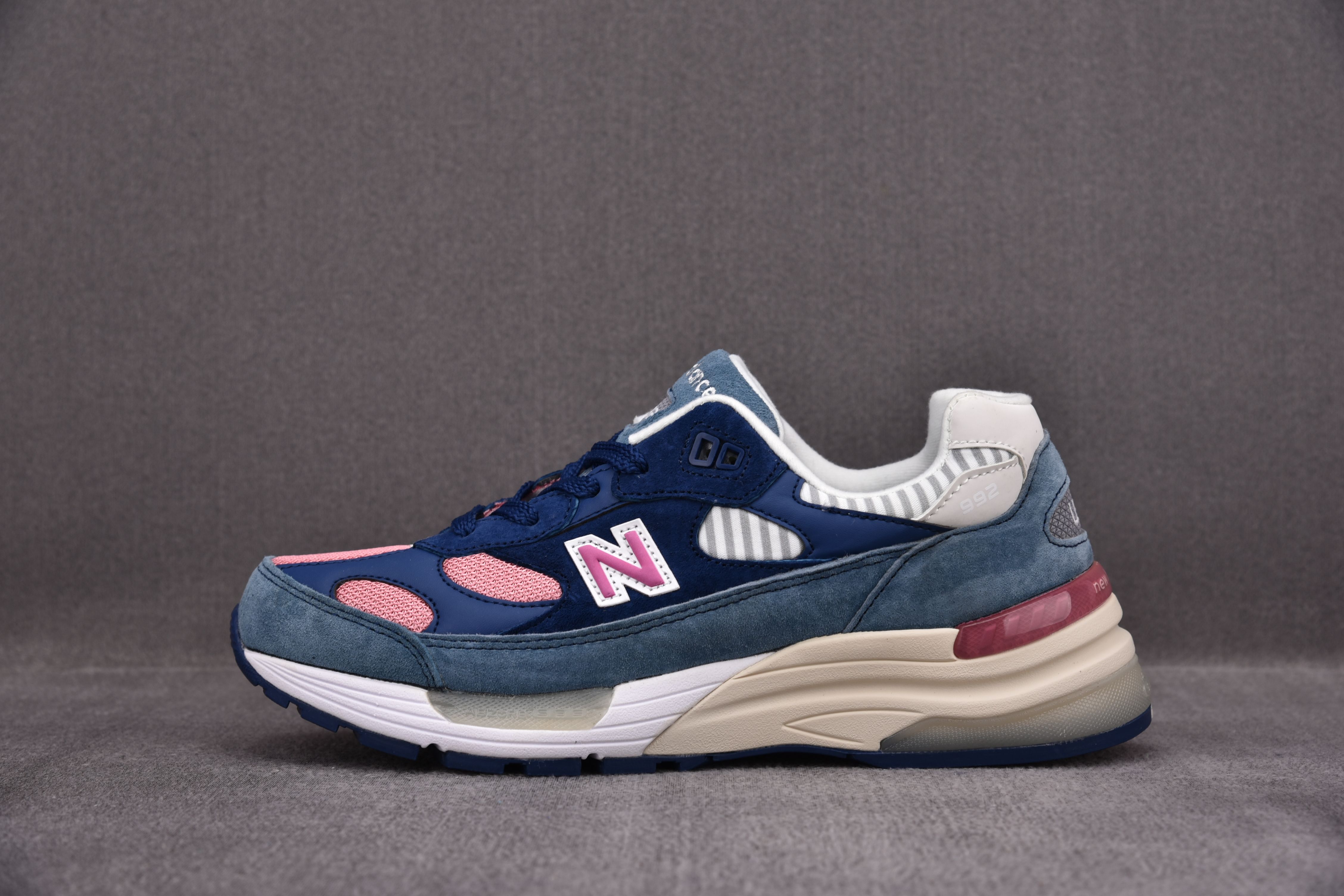 New Balance 992 Blue Teal Rose