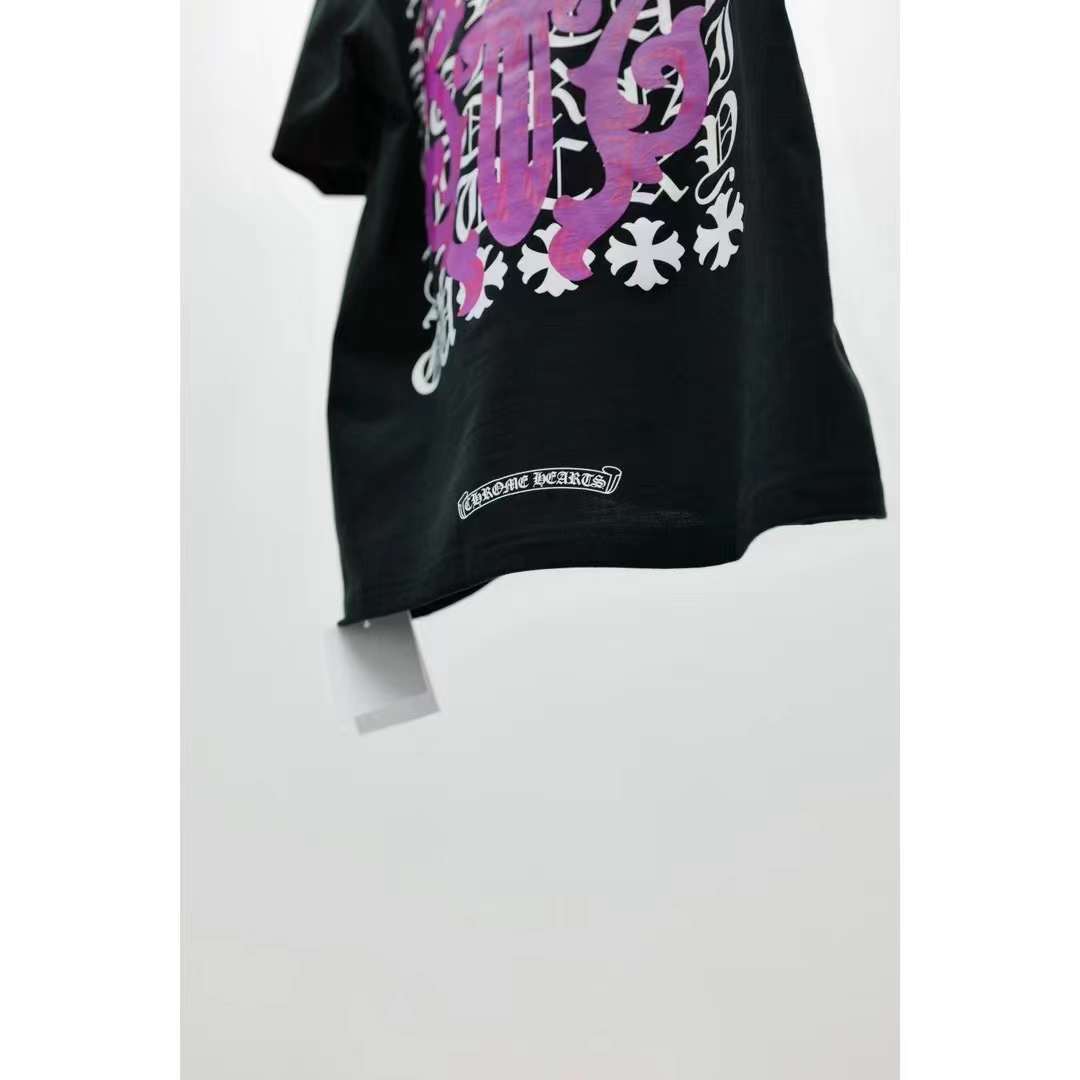 Chrome Hearts Sword lettering T-shirt black 5.16