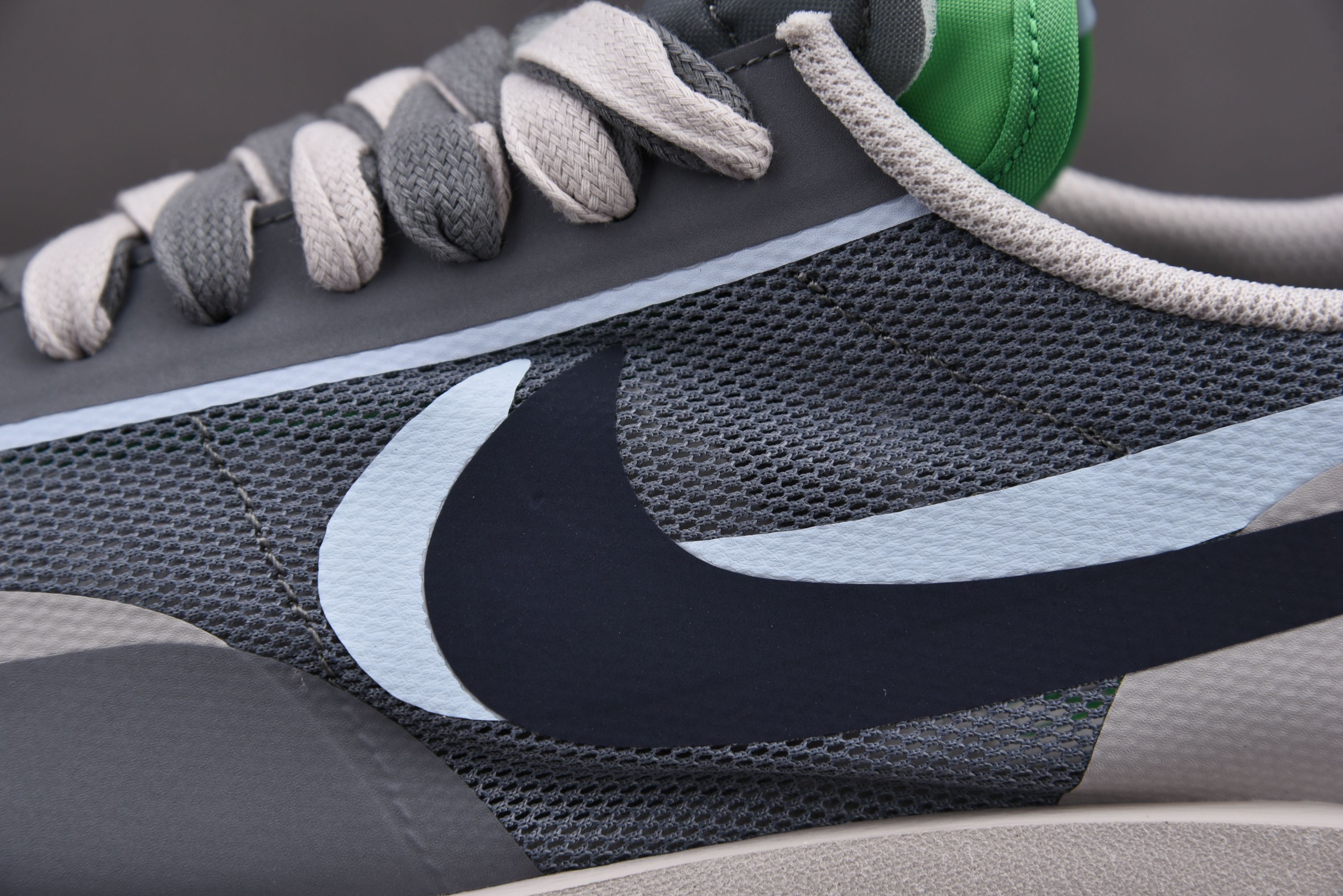 Nike LD Waffle sacai CLOT Kiss of Death 2 Cool Grey