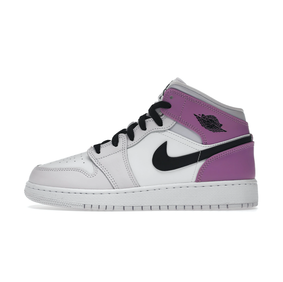 Jordan 1 Mid Barely Grape (GS)