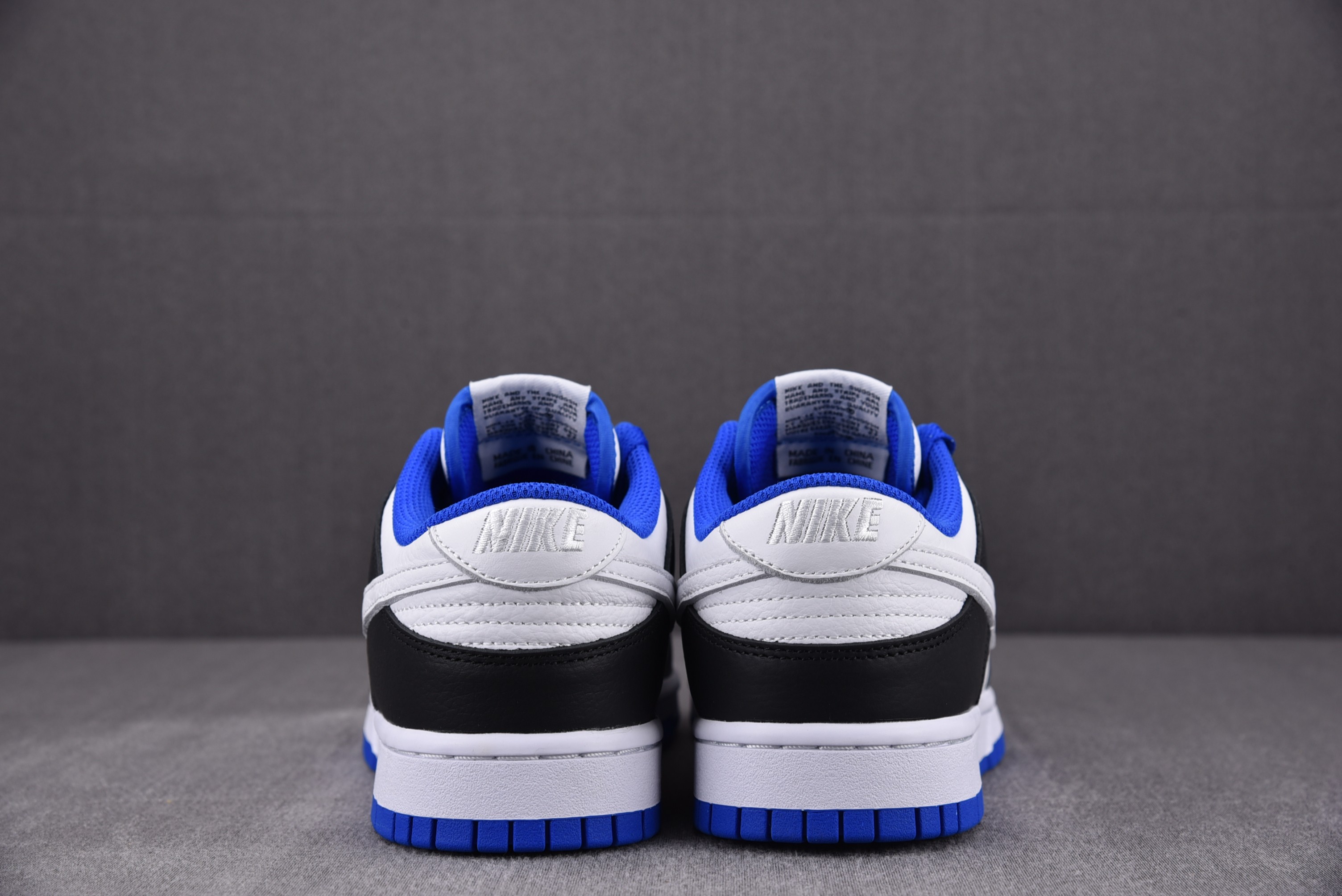 Nike Dunk Low White Black Royal