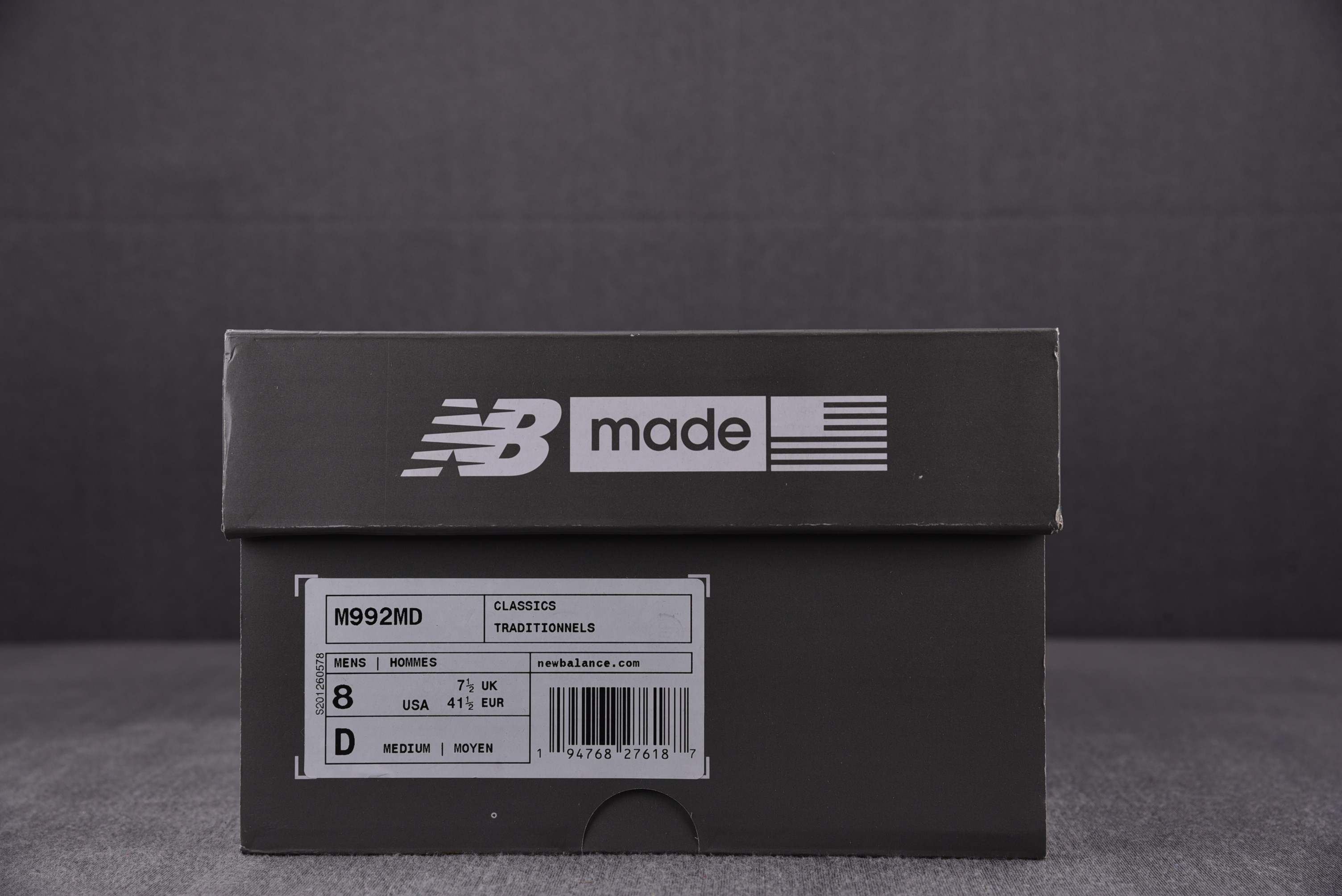 New Balance 992 White Silver (2021)