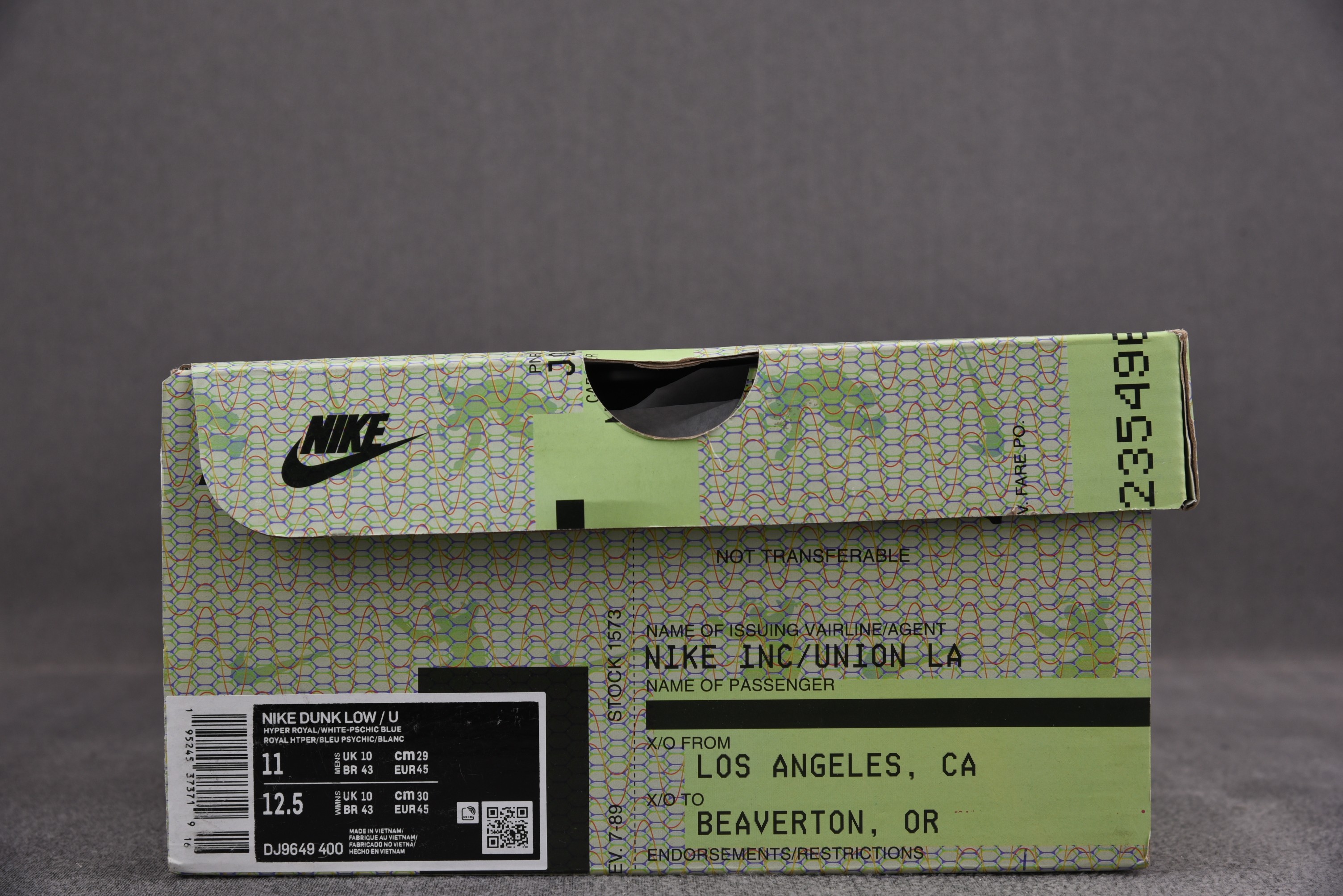 Nike Dunk Low Union Blue