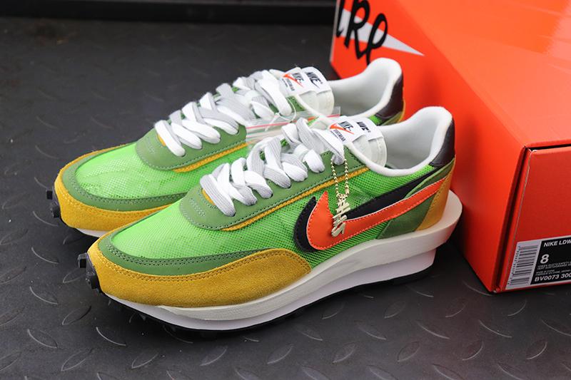 【Clearance】Nike LD Waffle Sacai Green Multi (US8)