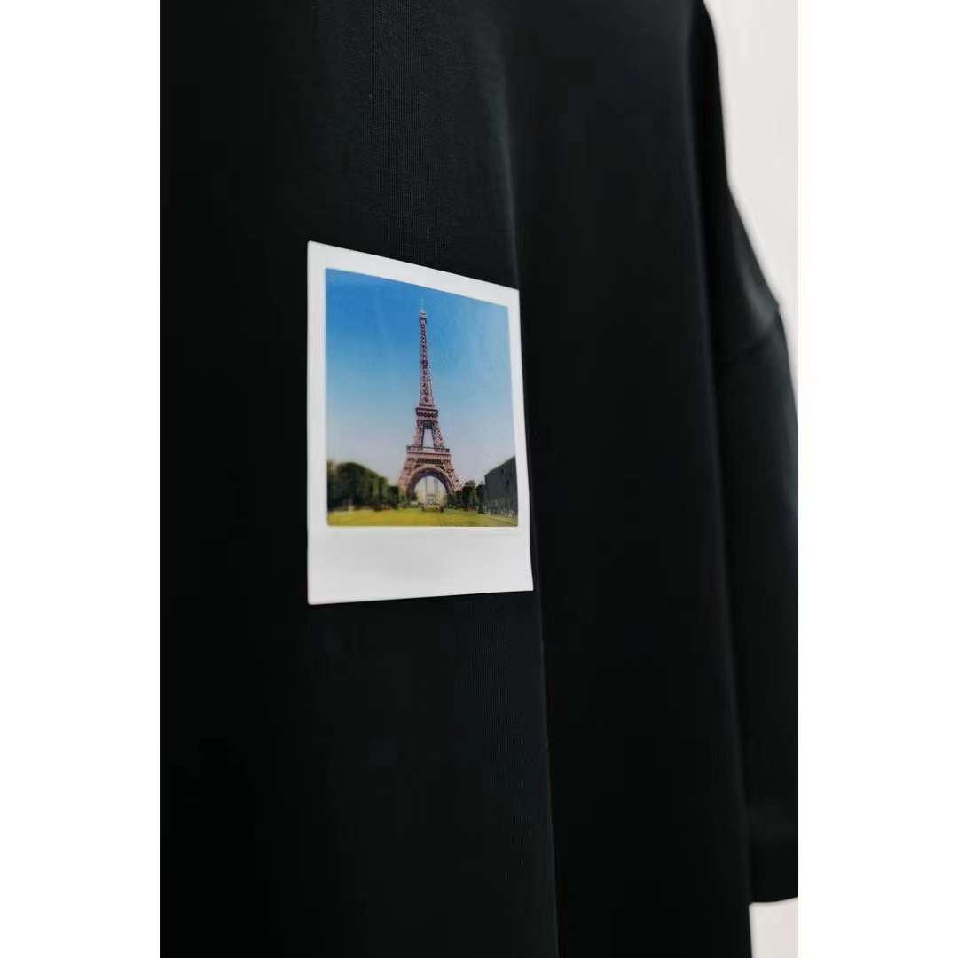Balenciaga SS23 Architectural Print Short Sleeve T-Shirt Black 5.23