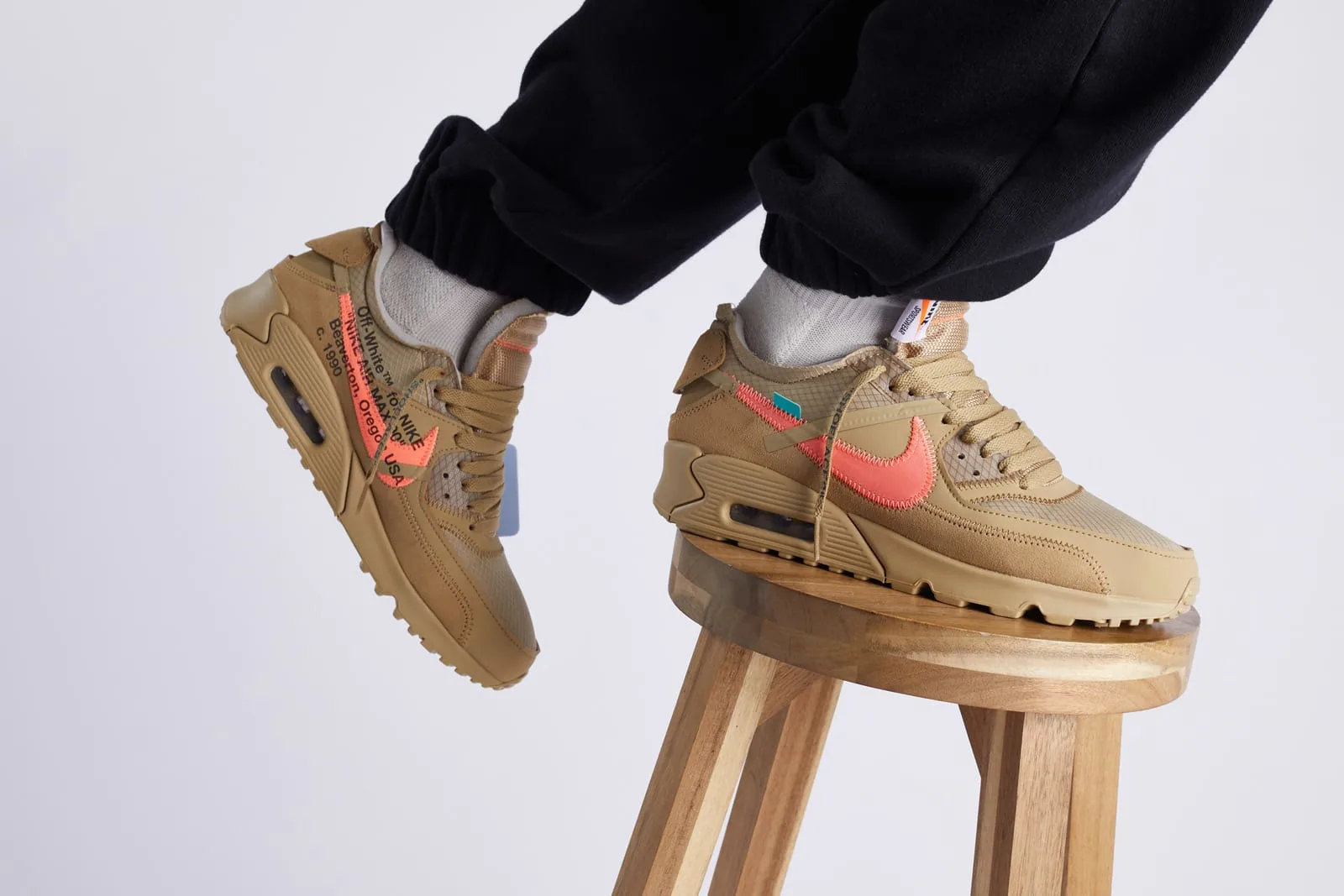 Air Max 90 OFF-WHITE Desert Ore