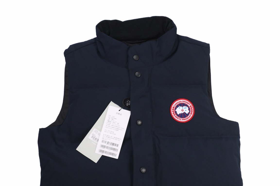 Canada Goose Freestyle Crew Quilted Down Gilet Deep Blue