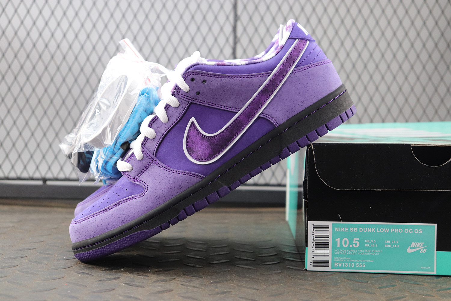 【Clearance】 Nike SB Dunk Low Concepts Purple Lobster Regular Box（US11）