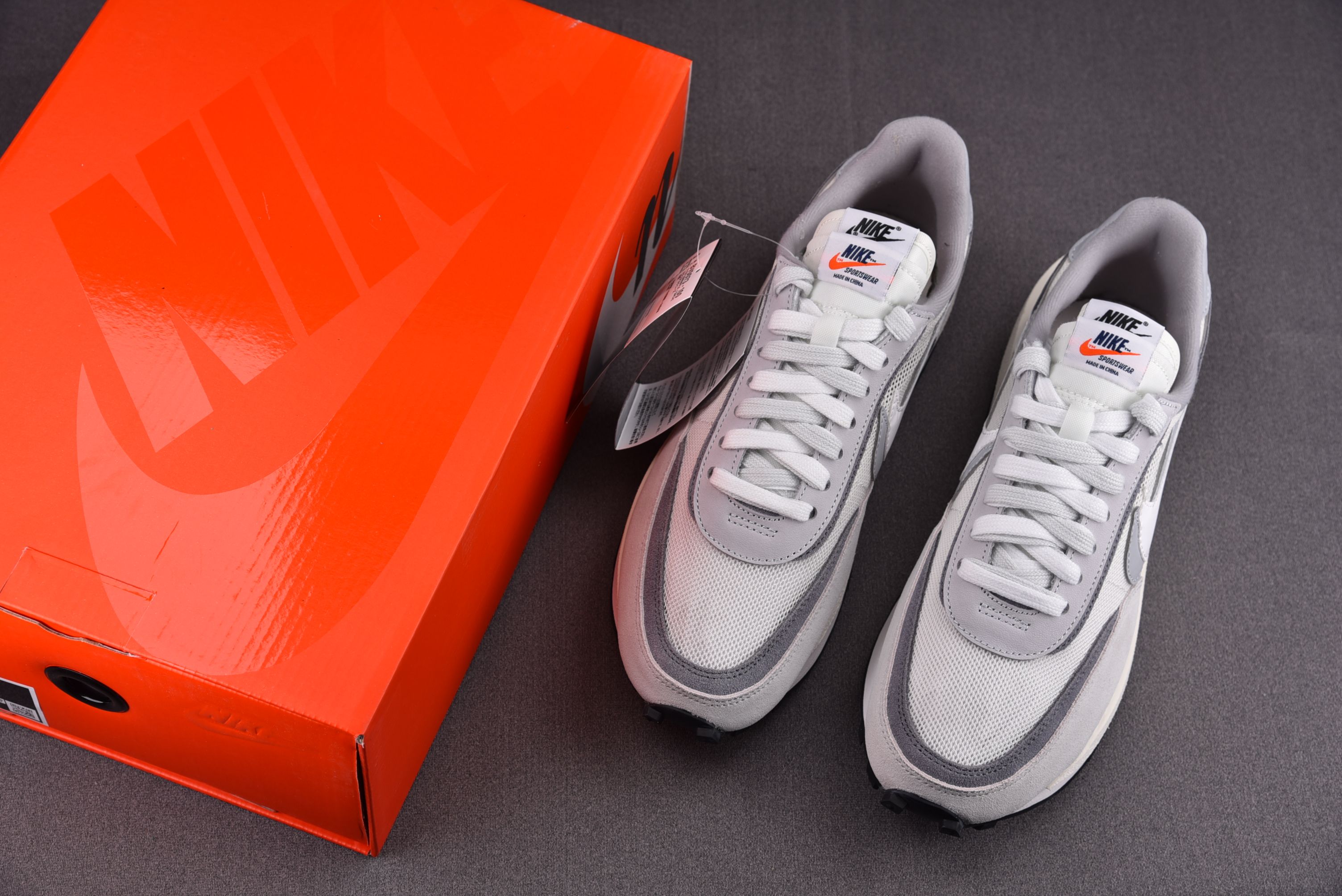 Nike LD Waffle Sacai White Grey