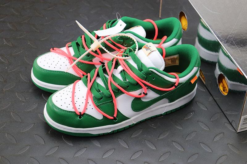 Nike Dunk Low Off White Pine Green