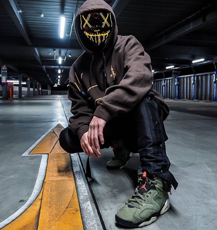 【Clearance】Jordan 6 x Travis Scott（US8）