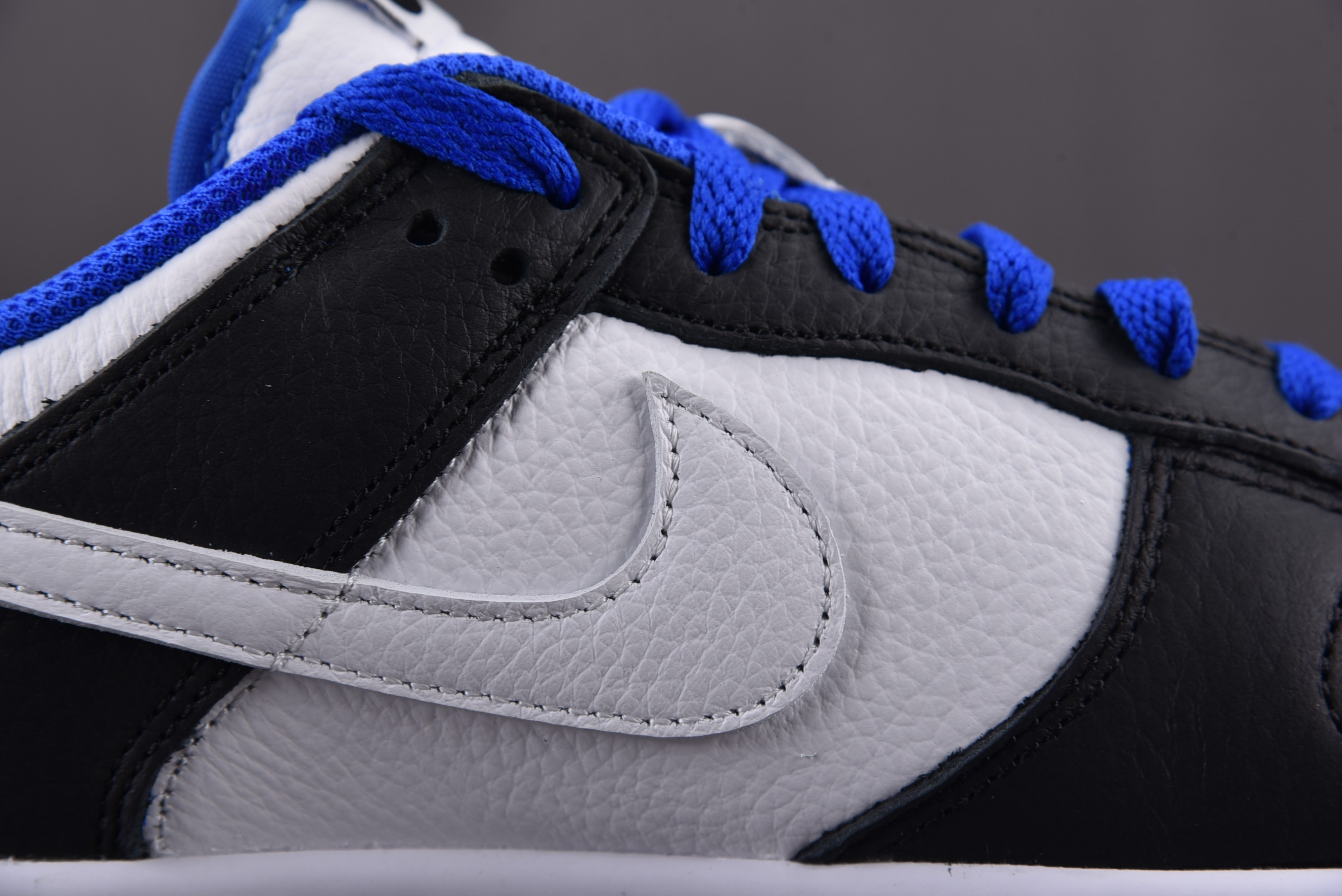 Nike Dunk Low White Black Royal