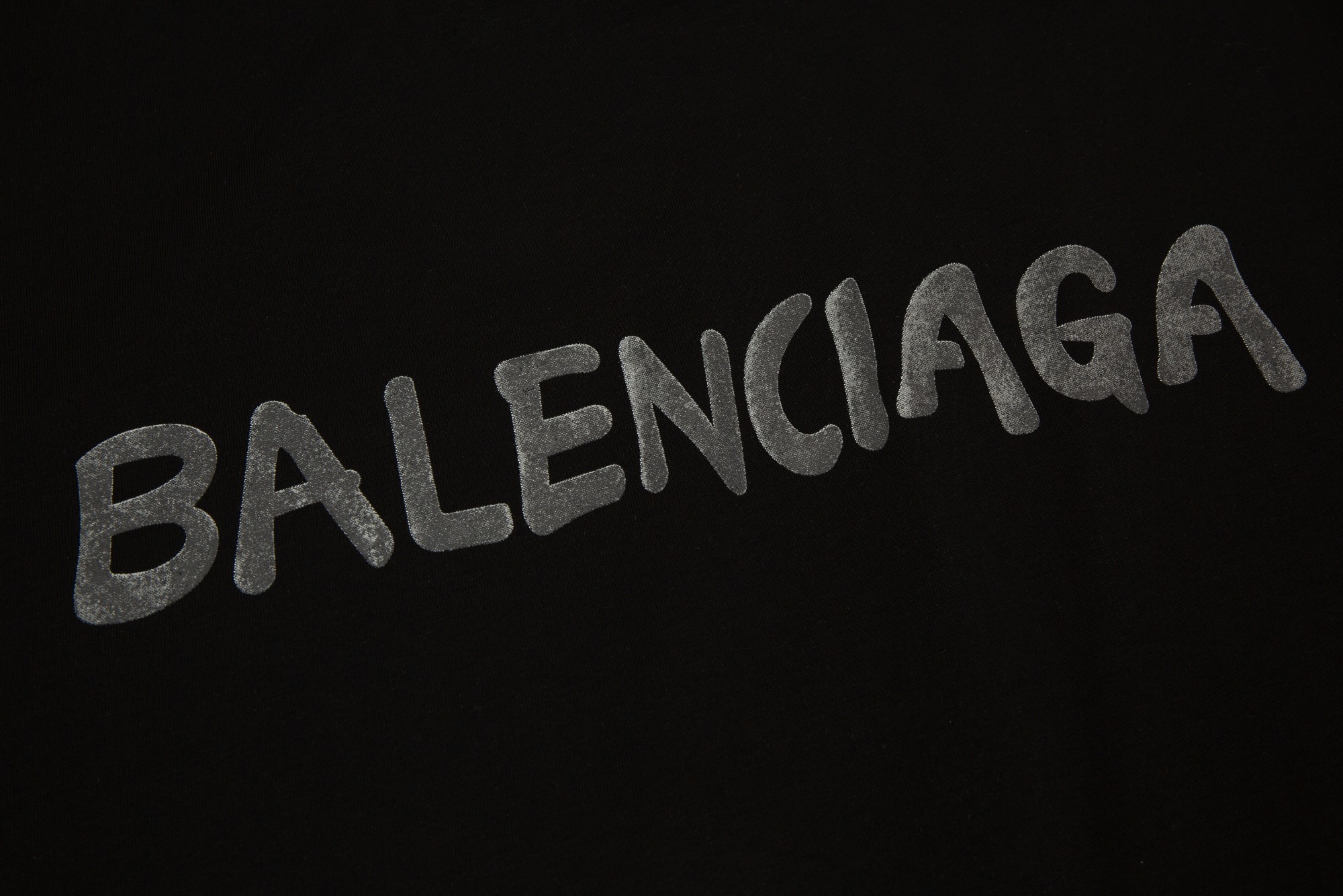 Balenciaga Double B Logo Reversible Short Sleeve T-Shirt Black 6.14