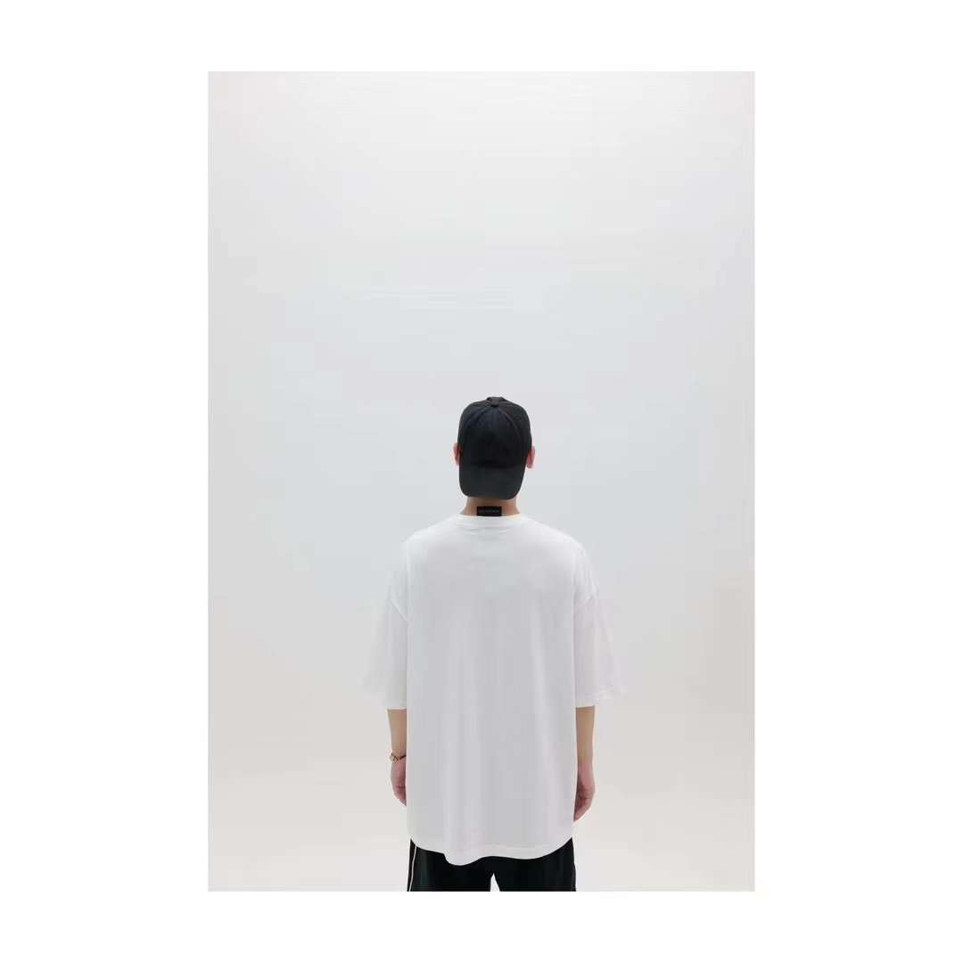 Balenciaga SS23 Architectural Print Short Sleeve T-Shirt White 5.23