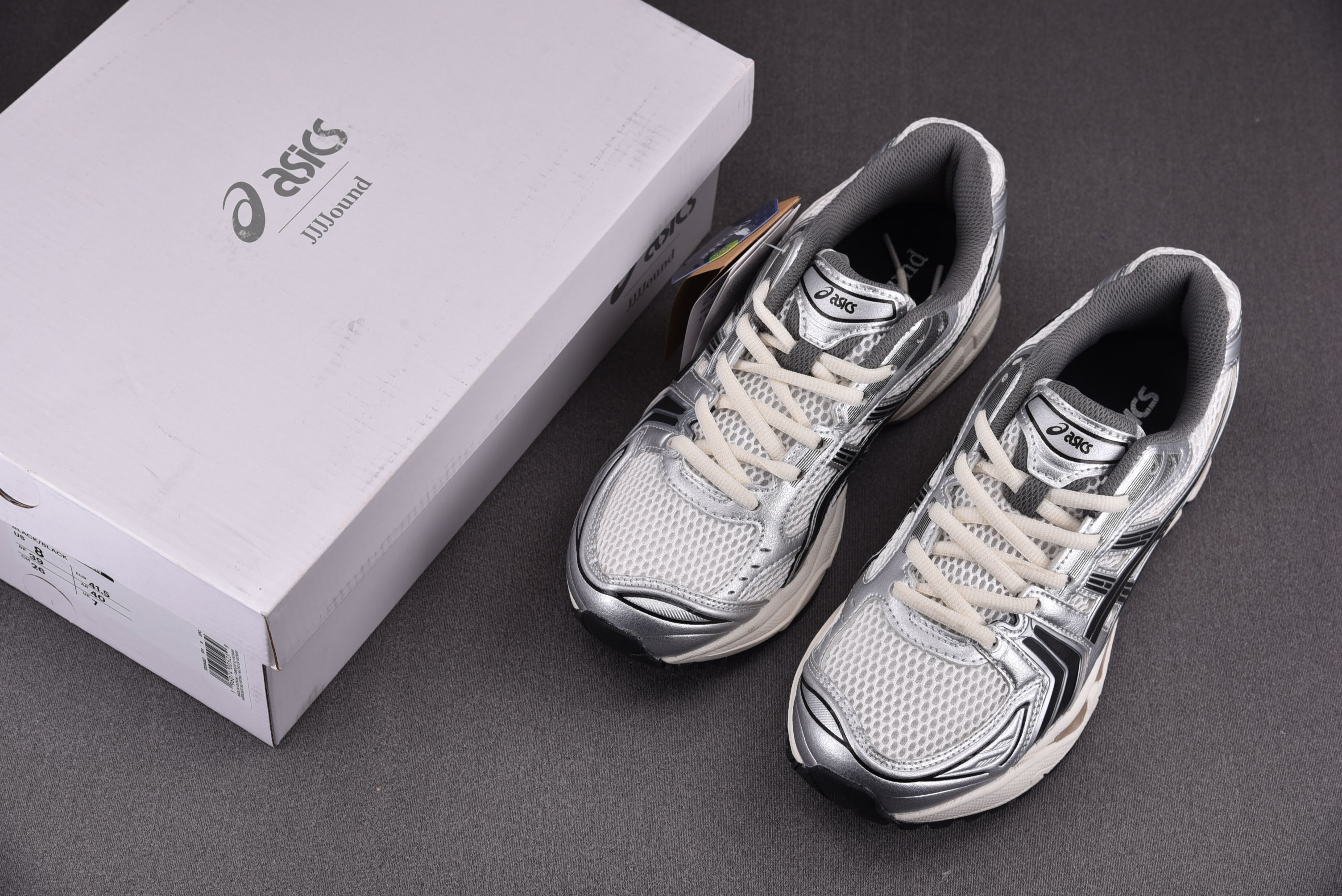 ASICS Gel-Kayano 14 JJJJound Silver Black