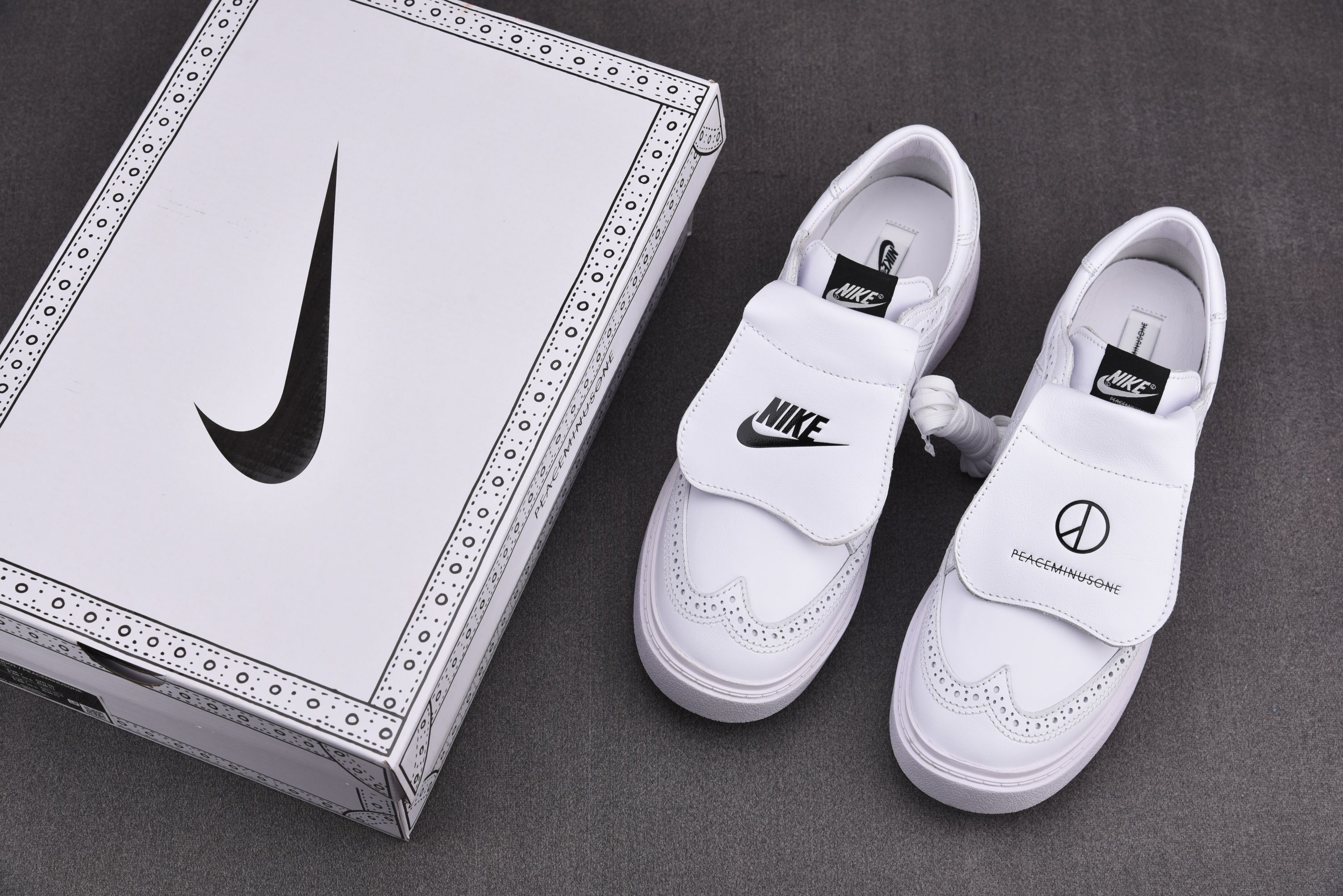 Nike Kwondo 1 G-Dragon Peaceminusone Triple White