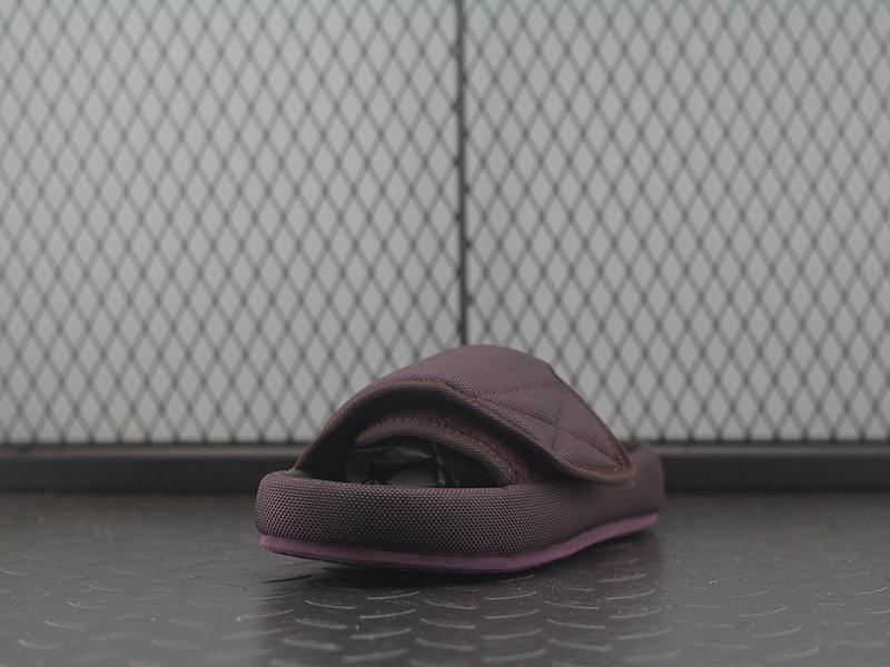 Yeezy Supply Nylon Slipper Oxblood