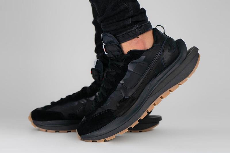 Sacai x VaporWaffle Black Gum