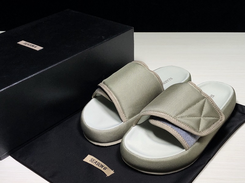 Yeezy Supply Nylon Slipper Taupe