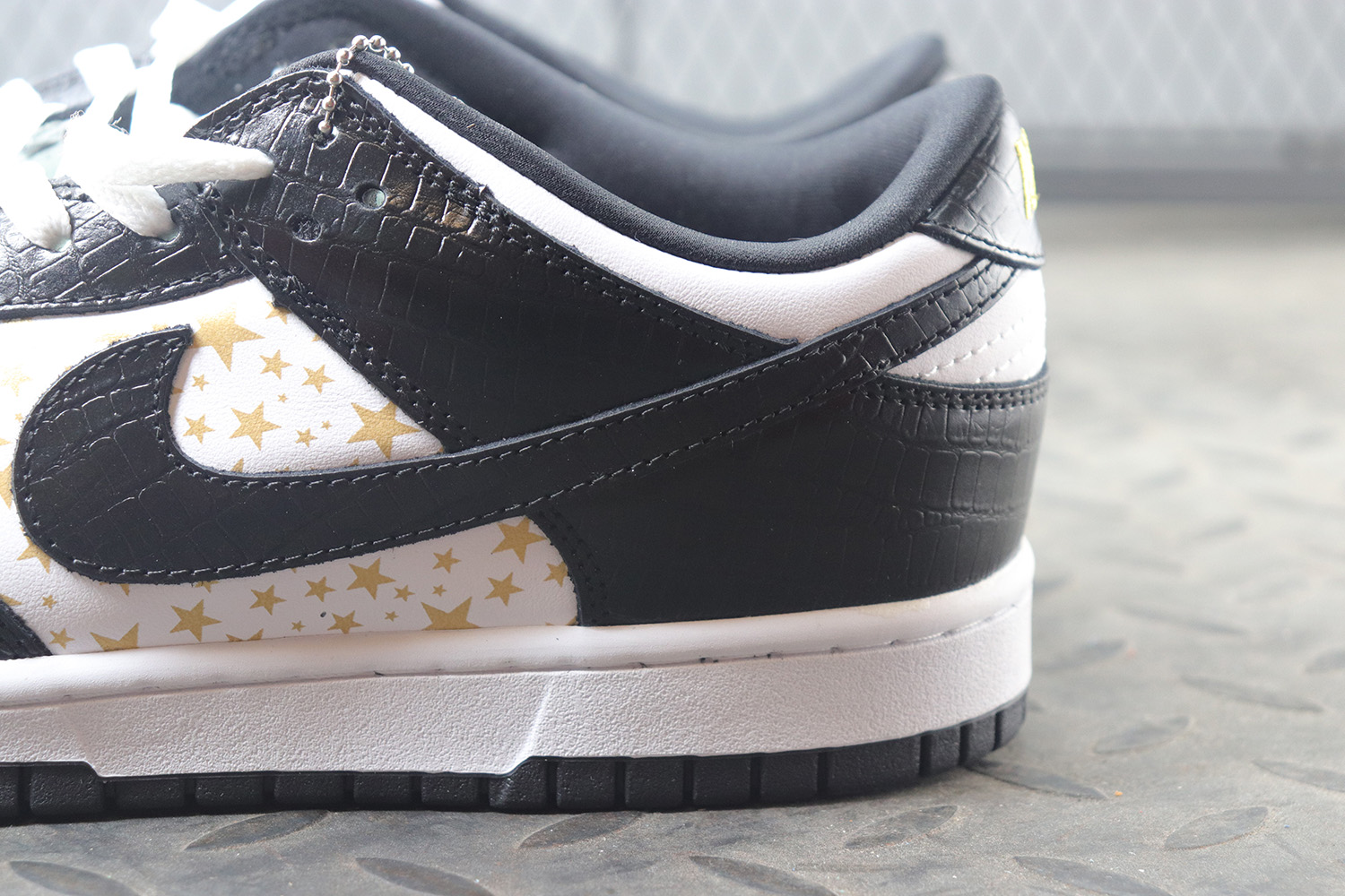 Supreme Nike SB Dunk Low White Black