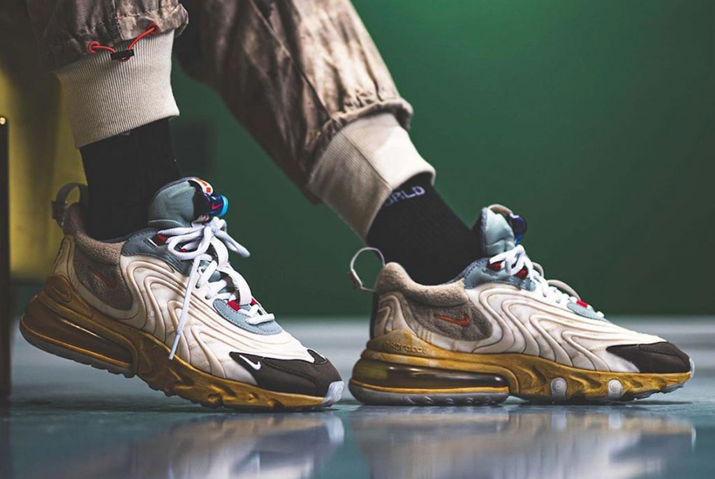 Nike Air Max 270 React ENG Travis Scott Cactus Trails