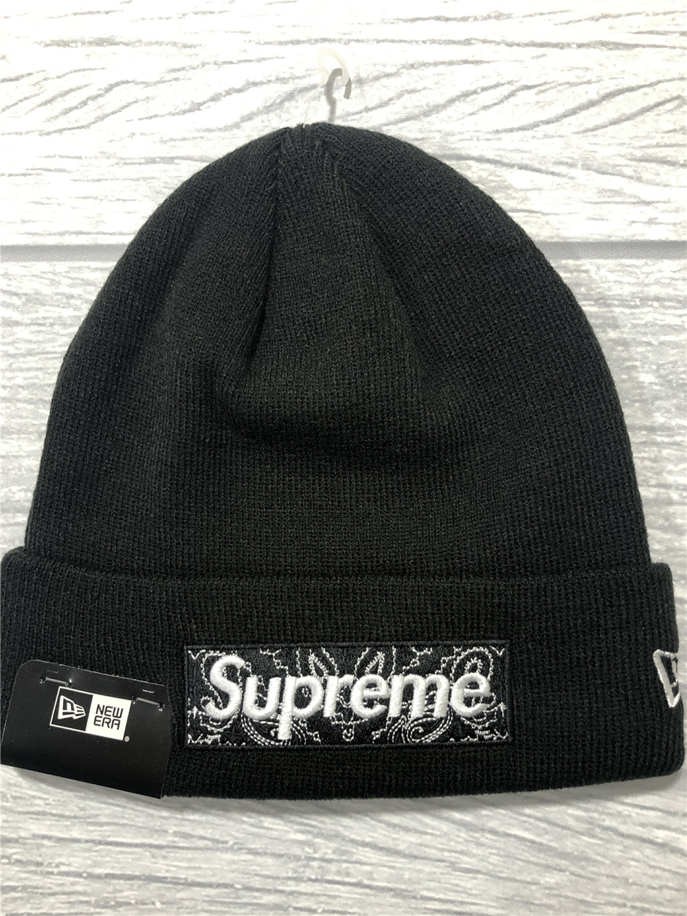Supxxx Bandana Box Logo Beanie (DEFAULT THE BLACK BEANIE)