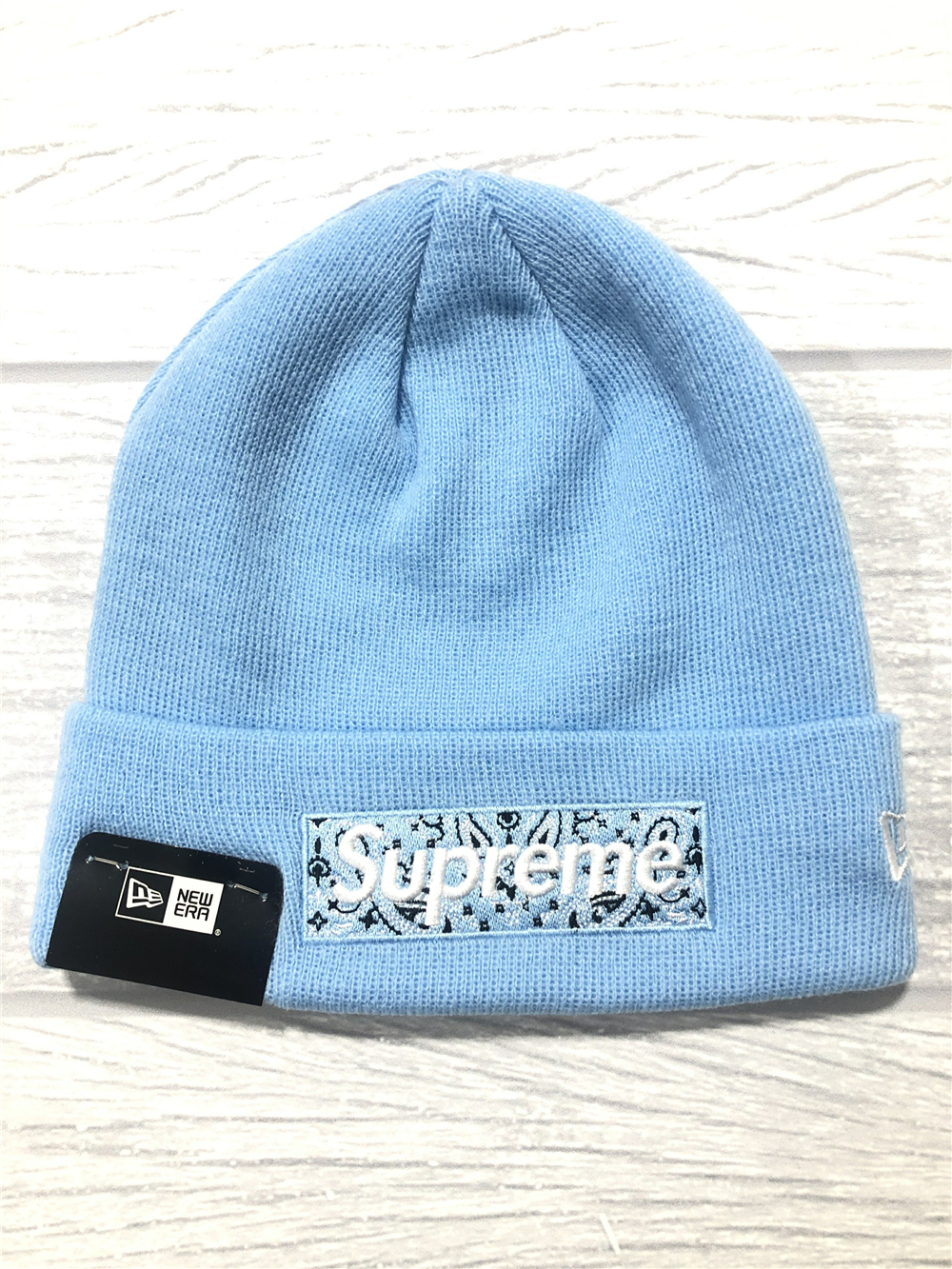 Supxxx Bandana Box Logo Beanie (DEFAULT THE BLACK BEANIE)