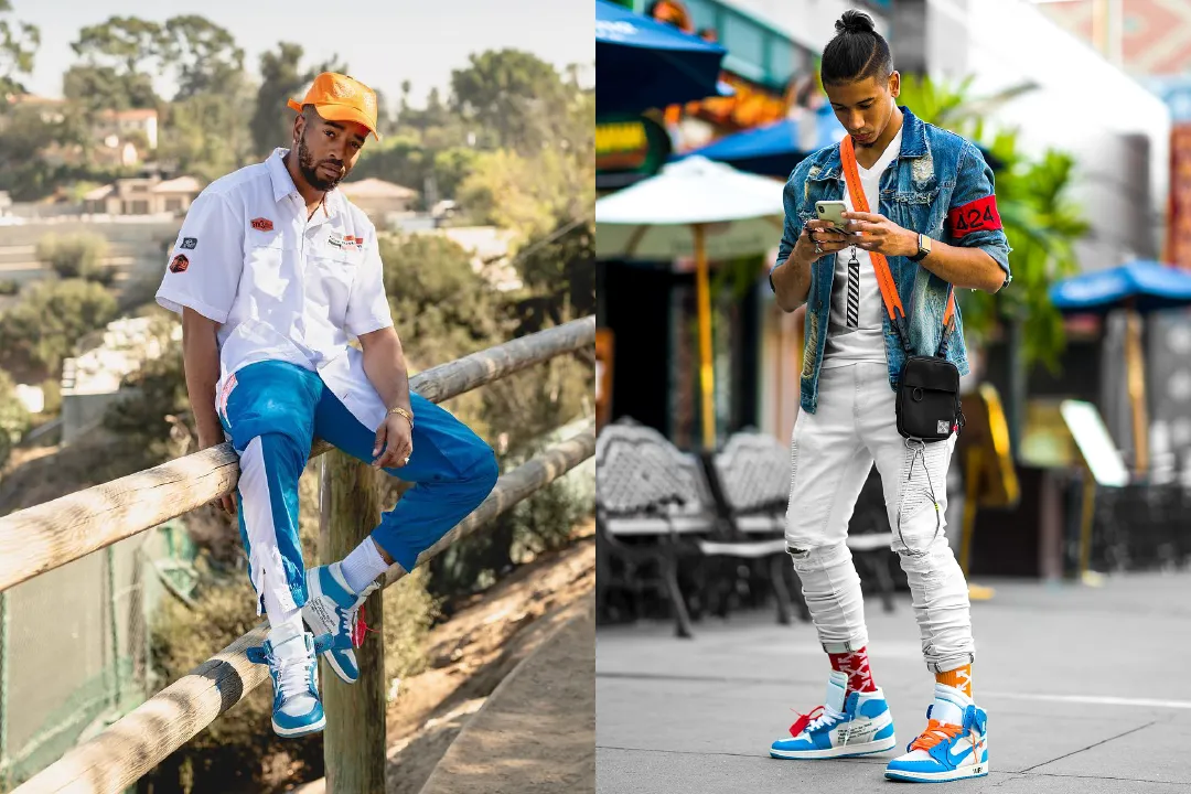 Jordan 1 Retro High Off-White University Blue