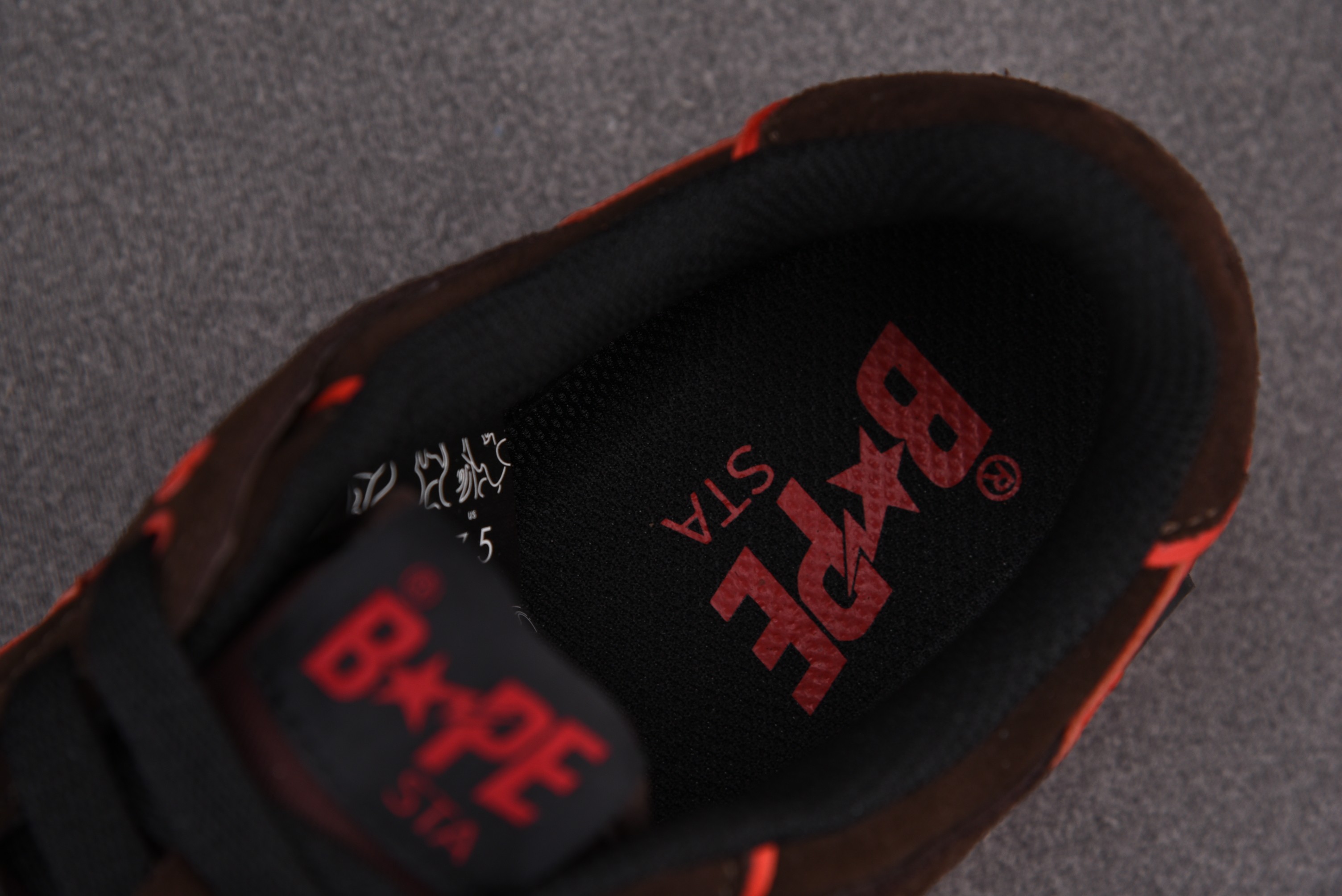 A BATHING APE BAPE SK8 STA Brown