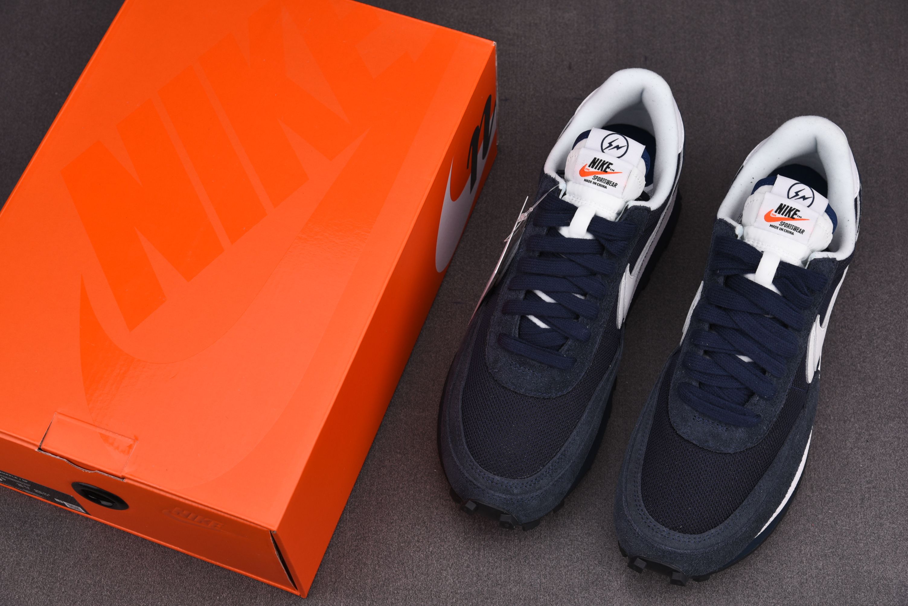 Nike LD Waffle SF Sacai Fragment Blue Void